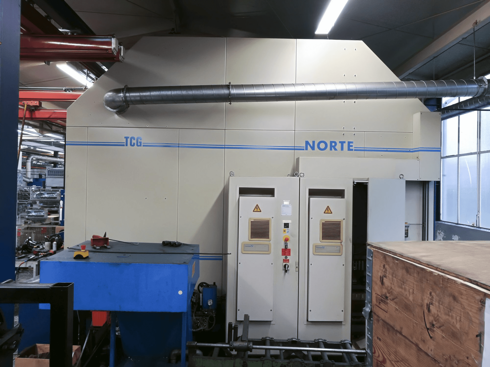 NORTE-maskinen framifrånVHS 630