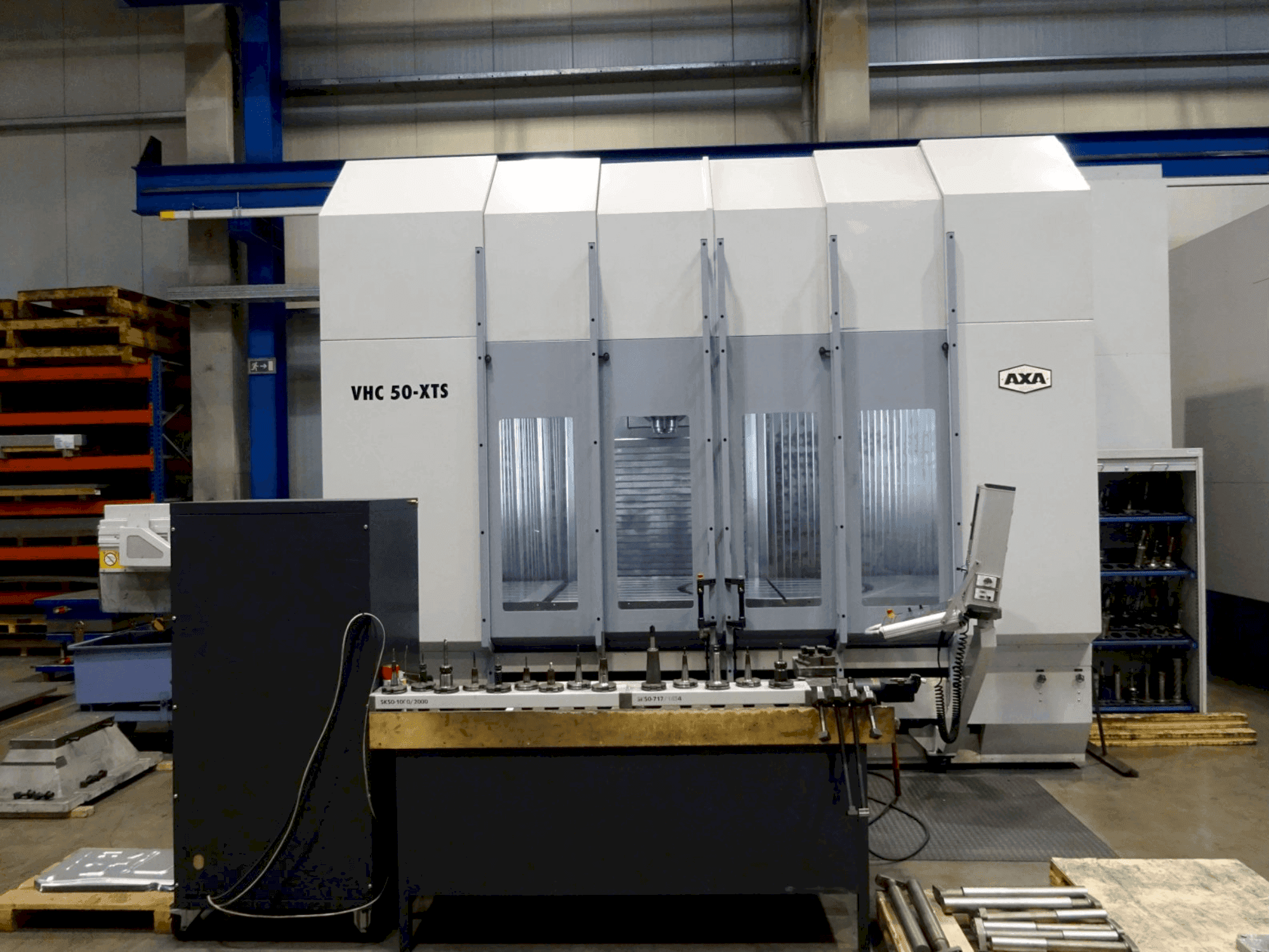 AXA VHC 50-XTS-maskinen framifrån