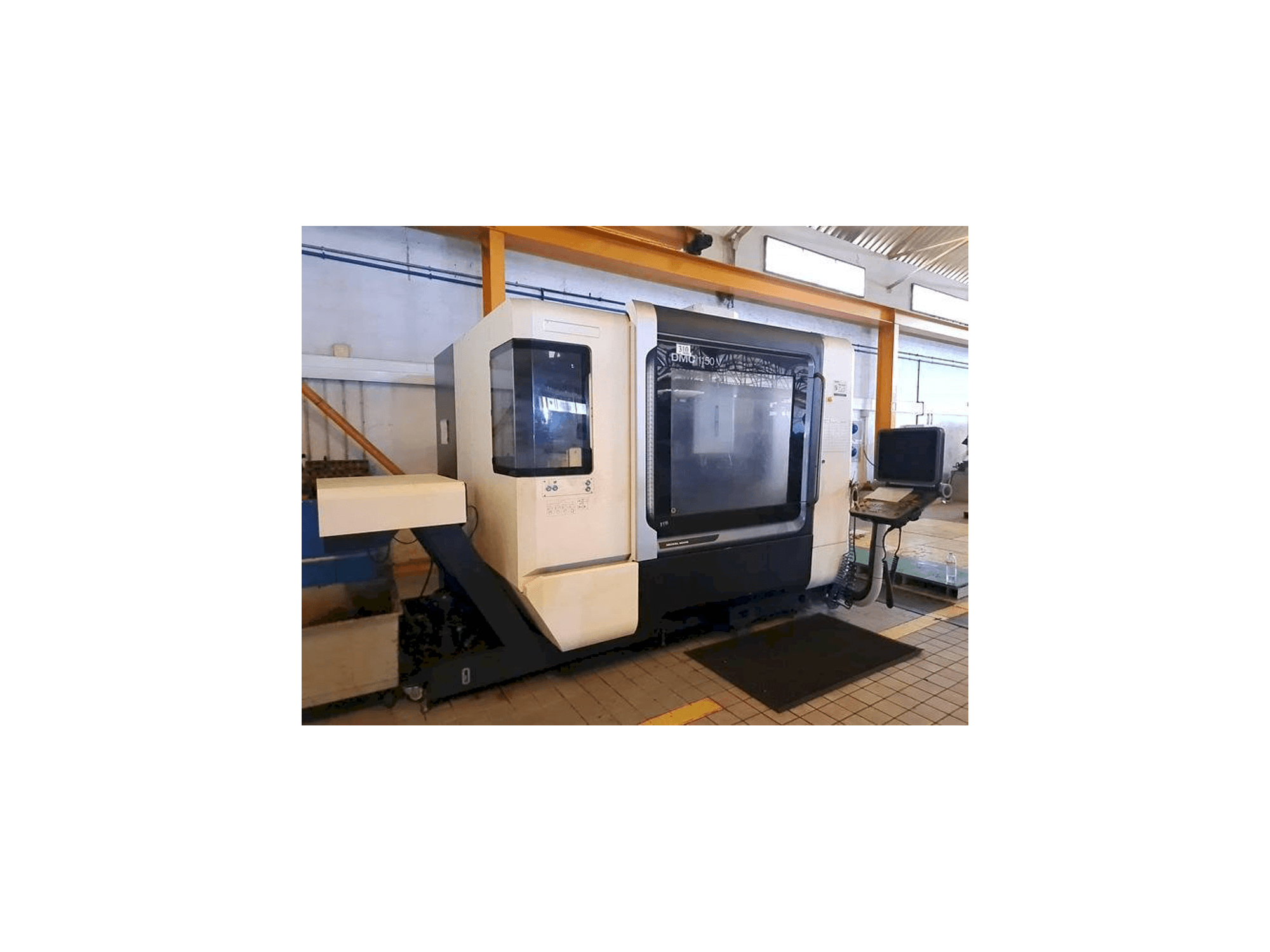 DMG MORI DMC 1150V-maskinen framifrån