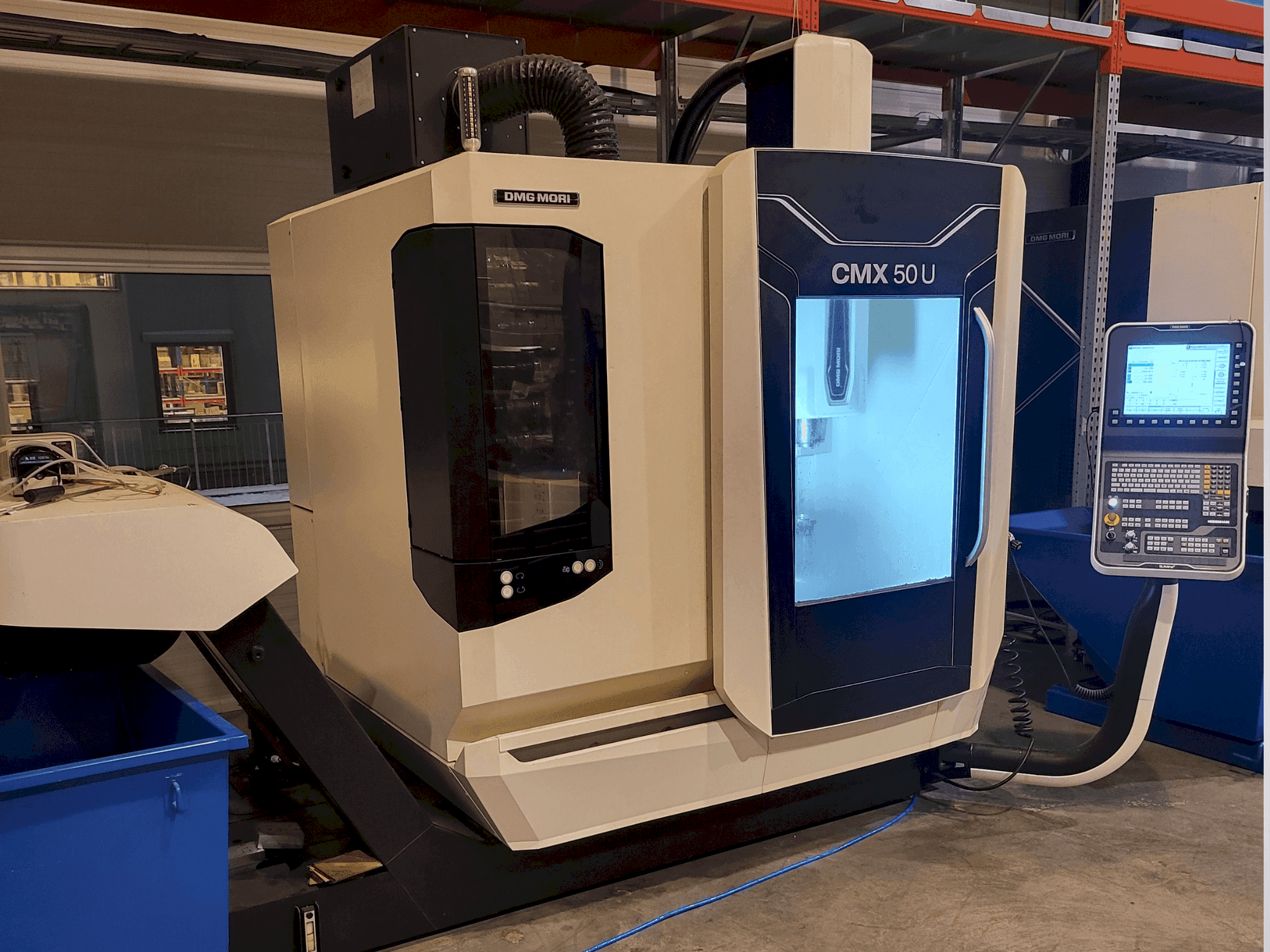 DMG MORI CMX 50U-maskinen framifrån