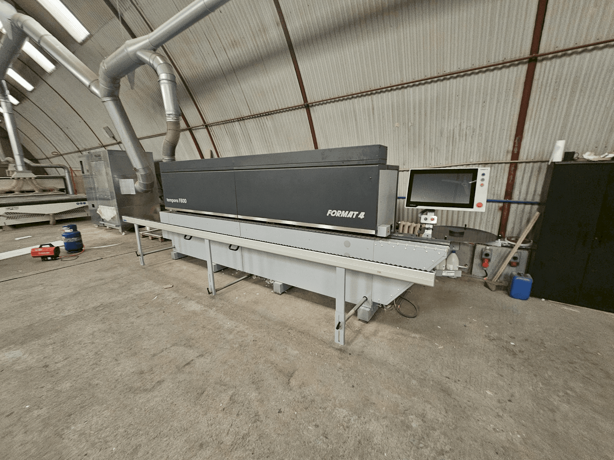 FORMAT4 Tempora F800 60.12/2 E-maskinen framifrån