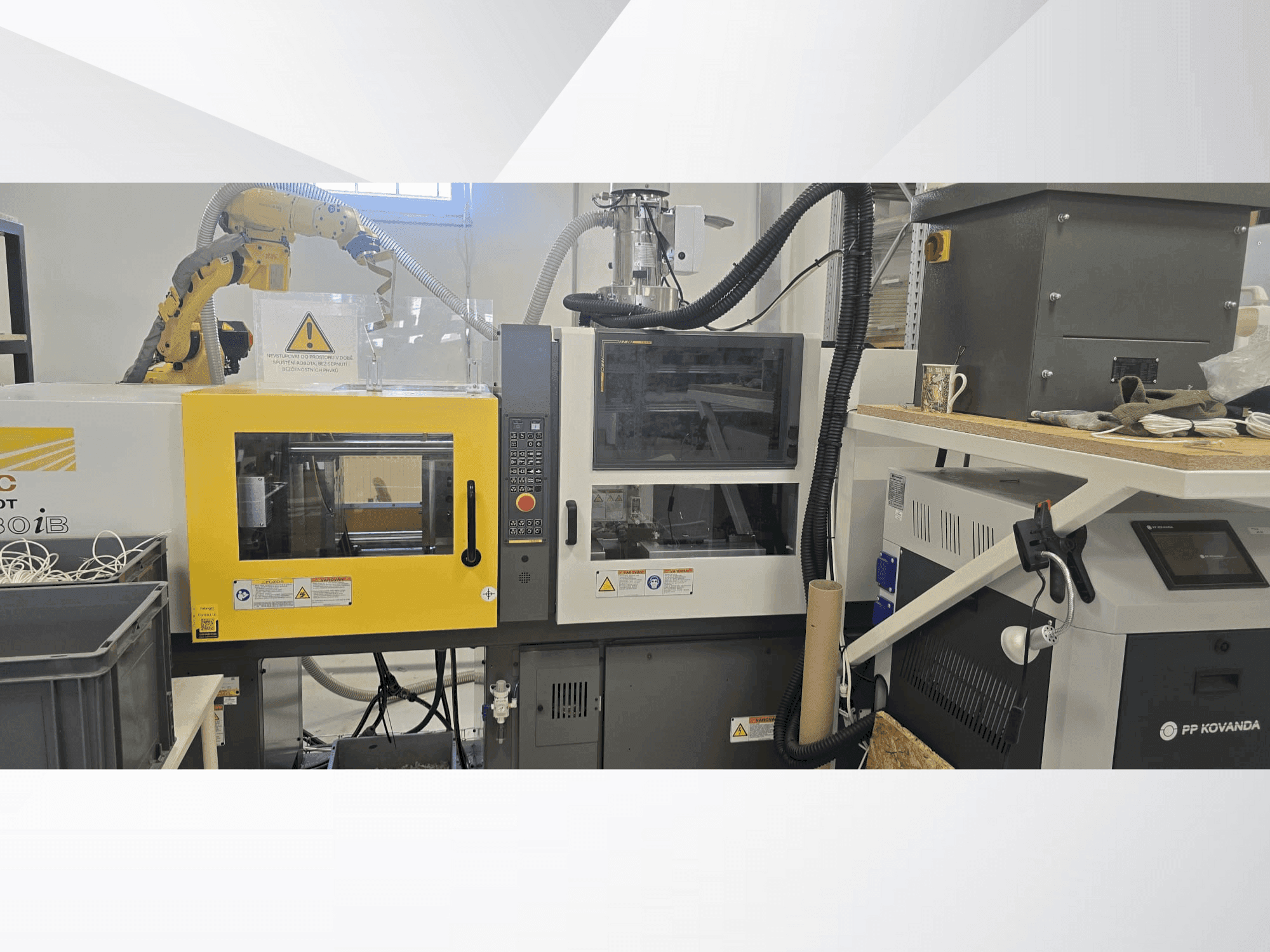 FANUC Roboshot alpha-i30B-maskinen framifrån