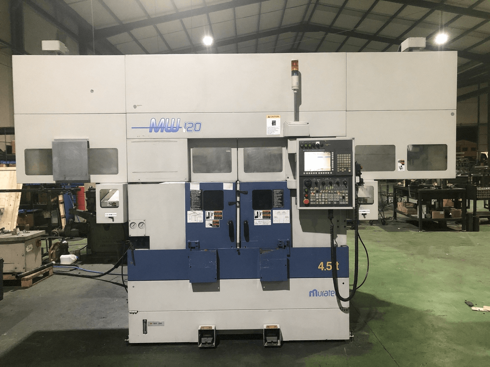 Muratec MW 120 GT-maskinen framifrån