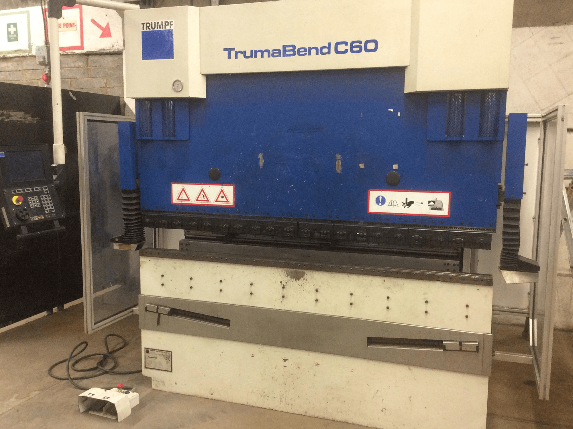 Trumpf TrumaBend C60-maskinen framifrån