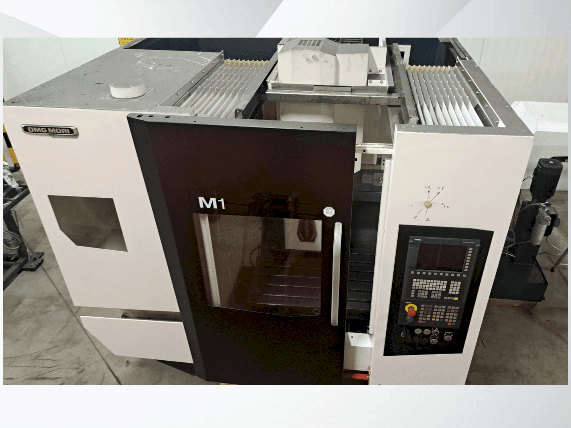 DMG MORI M1 PRO-maskinen framifrån