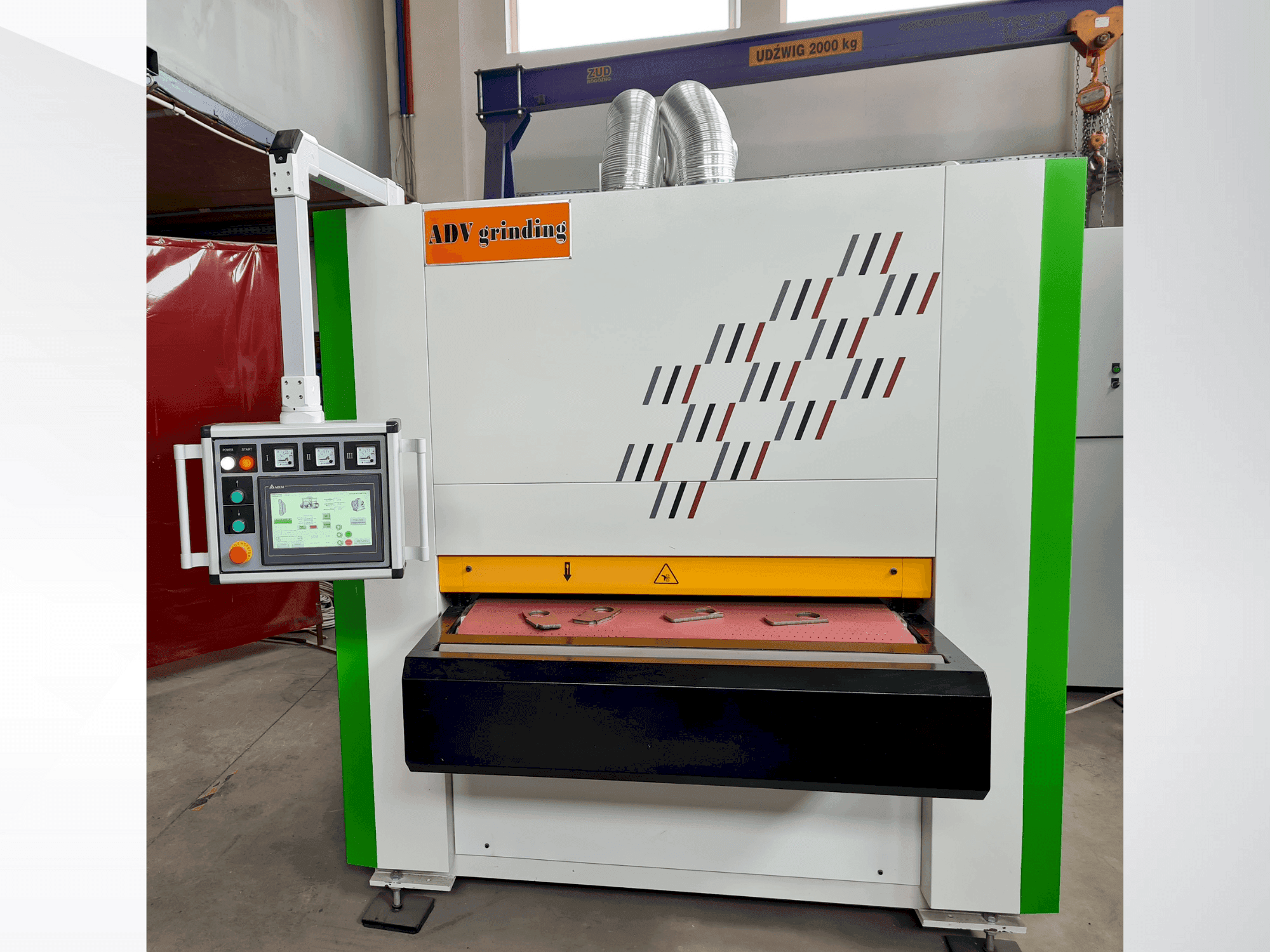 ADV 508-RW-1100-maskinen framifrån