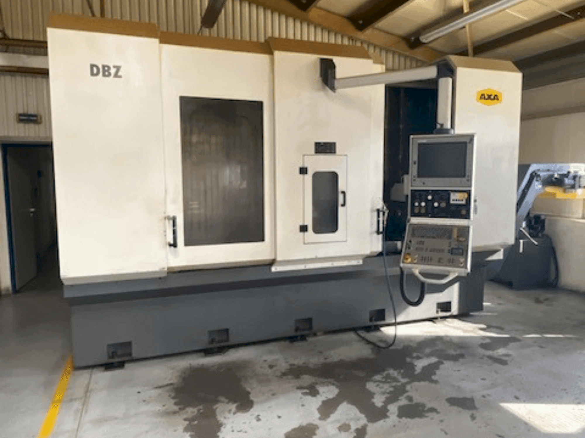 AXA DBZ-maskinen framifrån