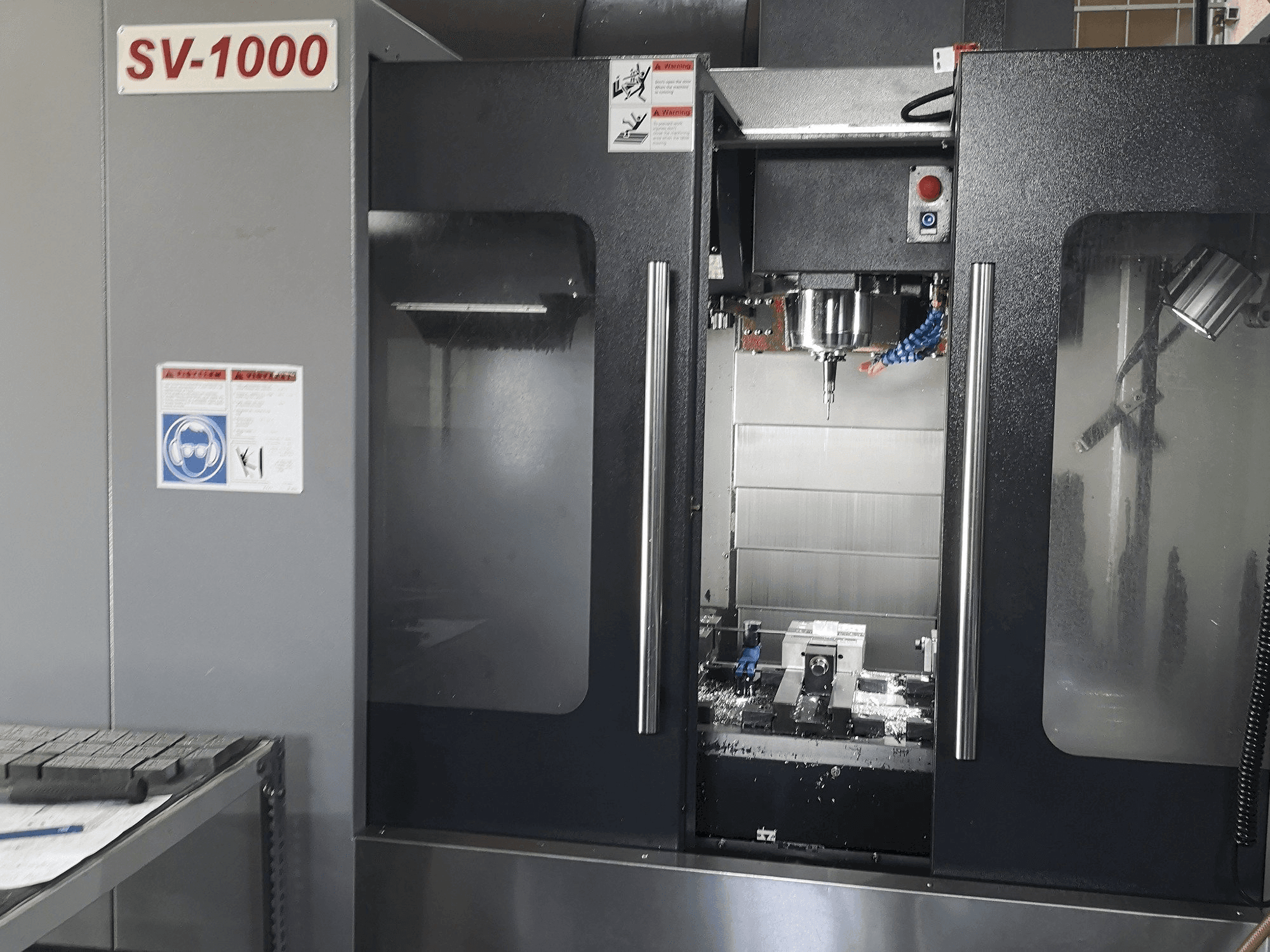 NCT KAFO SV-1000-maskinen framifrån