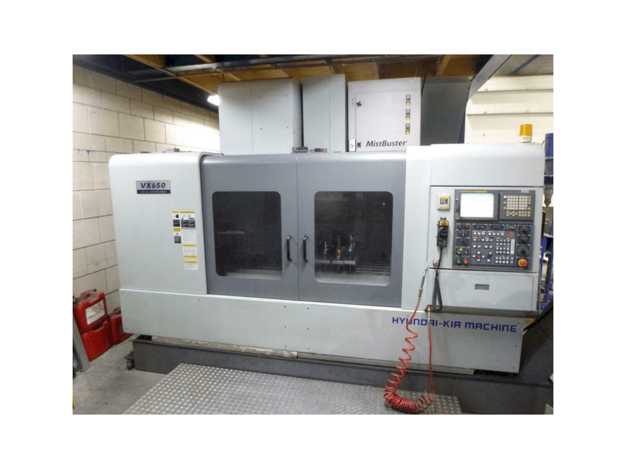 Hyundai Kia VX-650-maskinen framifrån