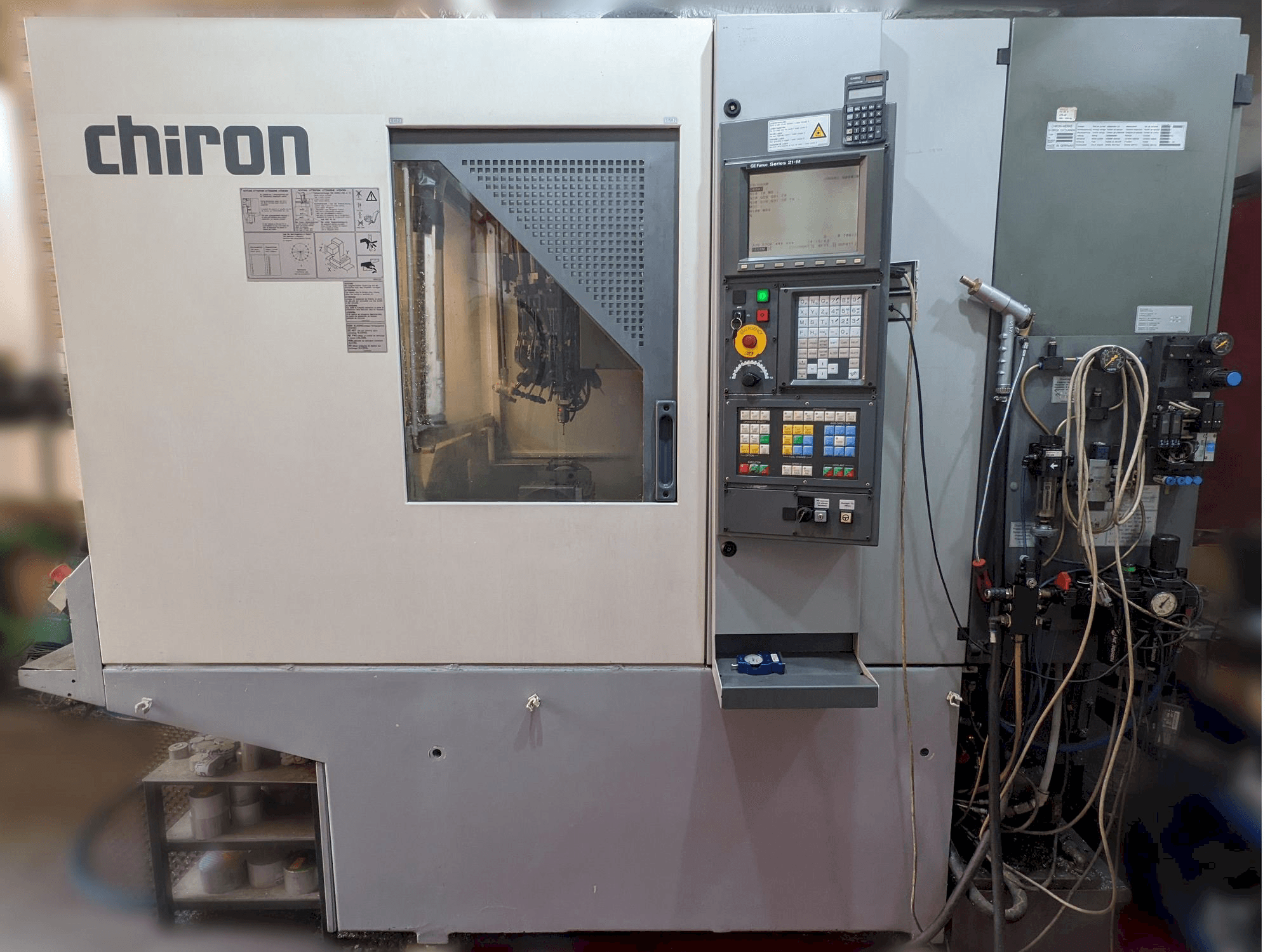 CHIRON Fz 08w-maskinen framifrån