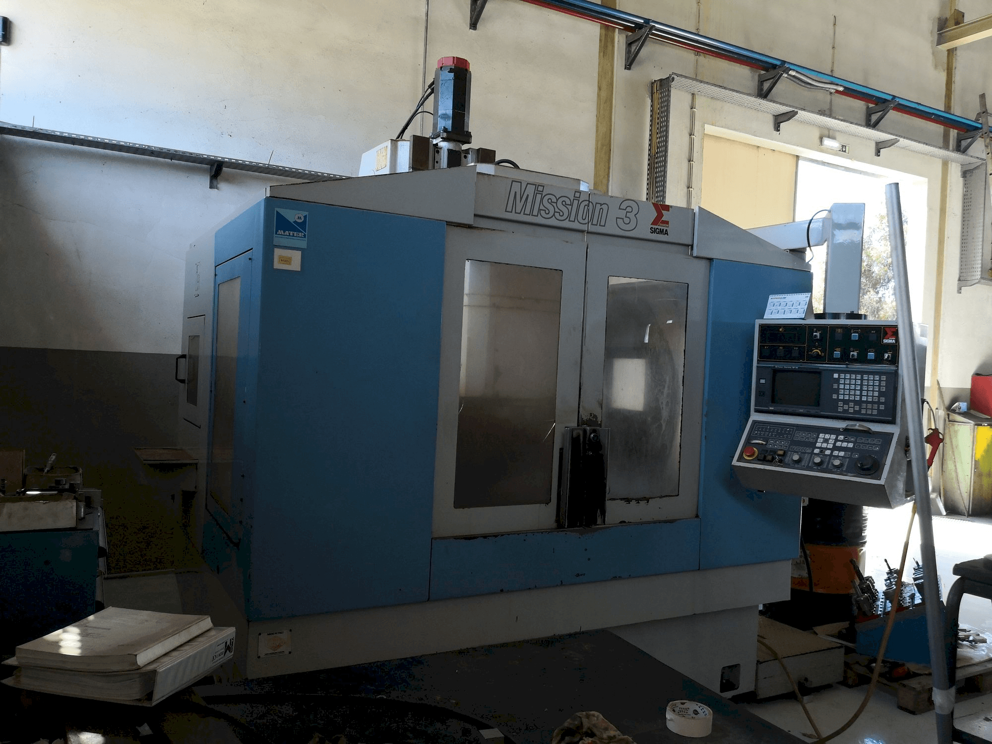 Sigma Mission 3-maskinen framifrån