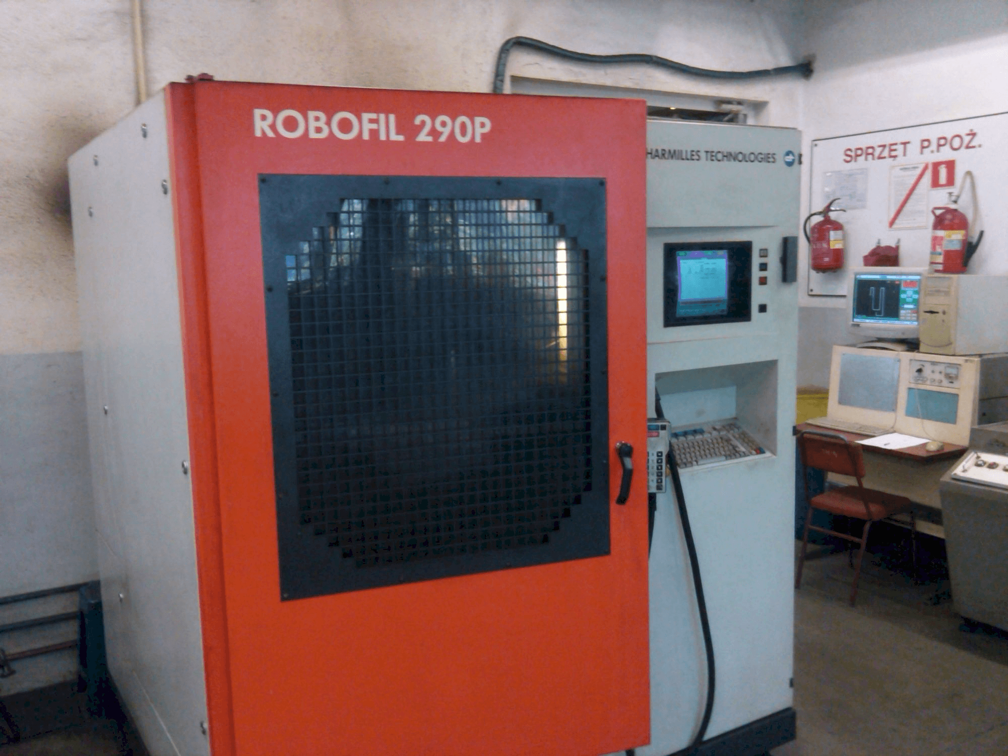 CHARMILLES Robofil 290 P-maskinen framifrån