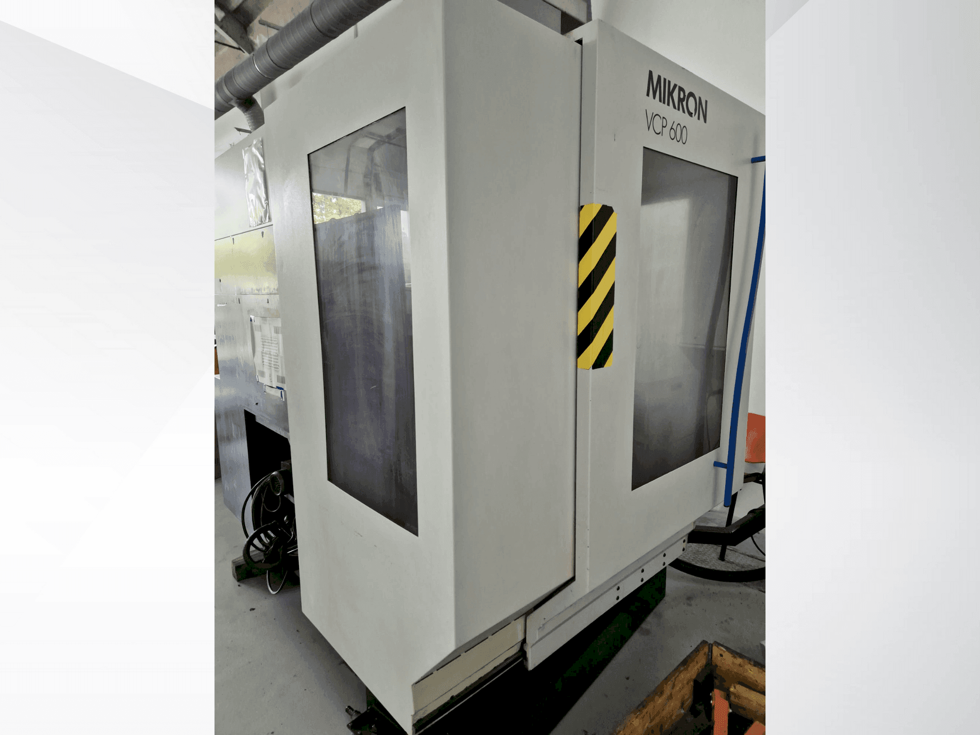 MIKRON VCP 600-maskinen framifrån