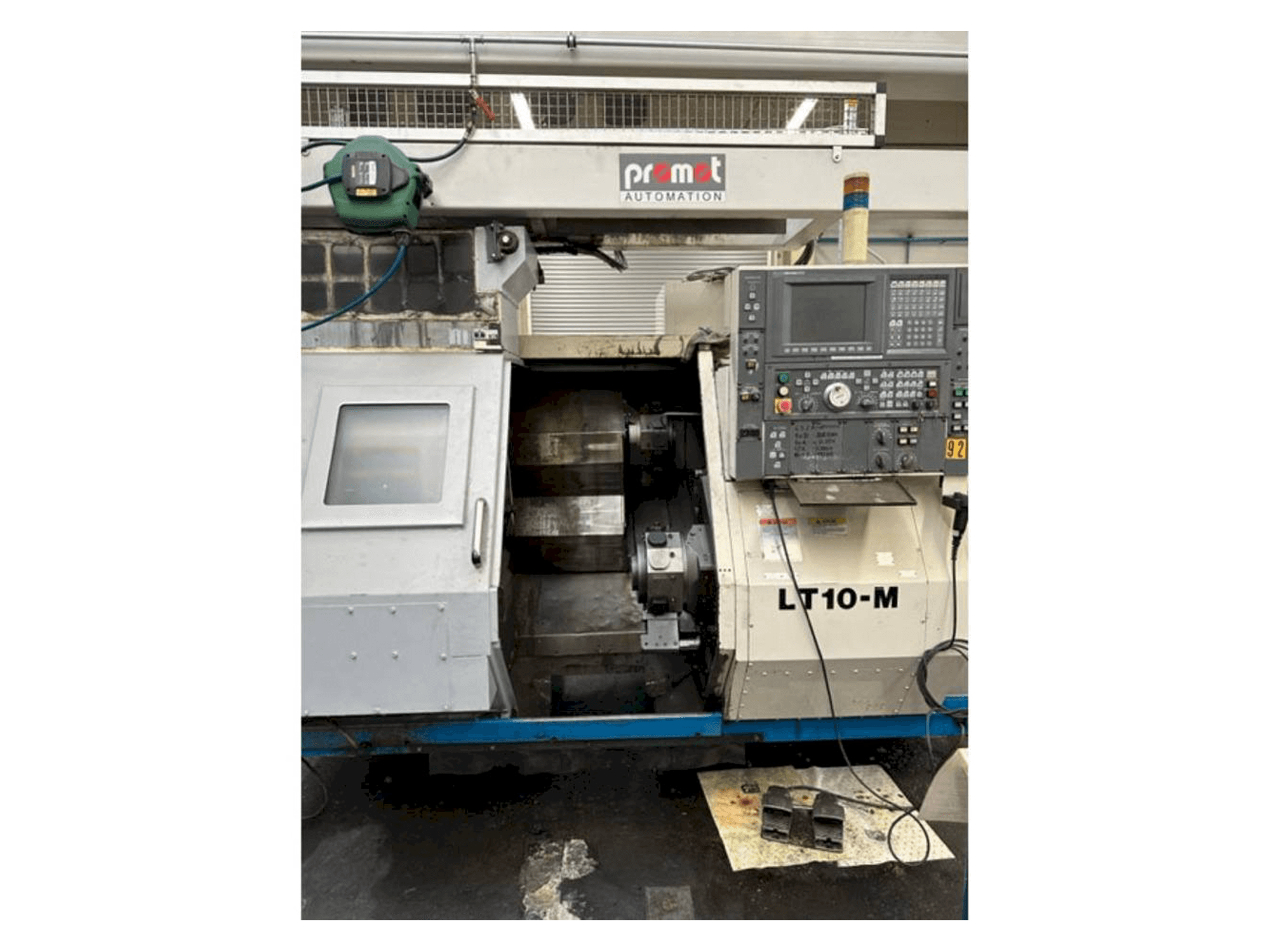 Okuma LT10-maskinen framifrån