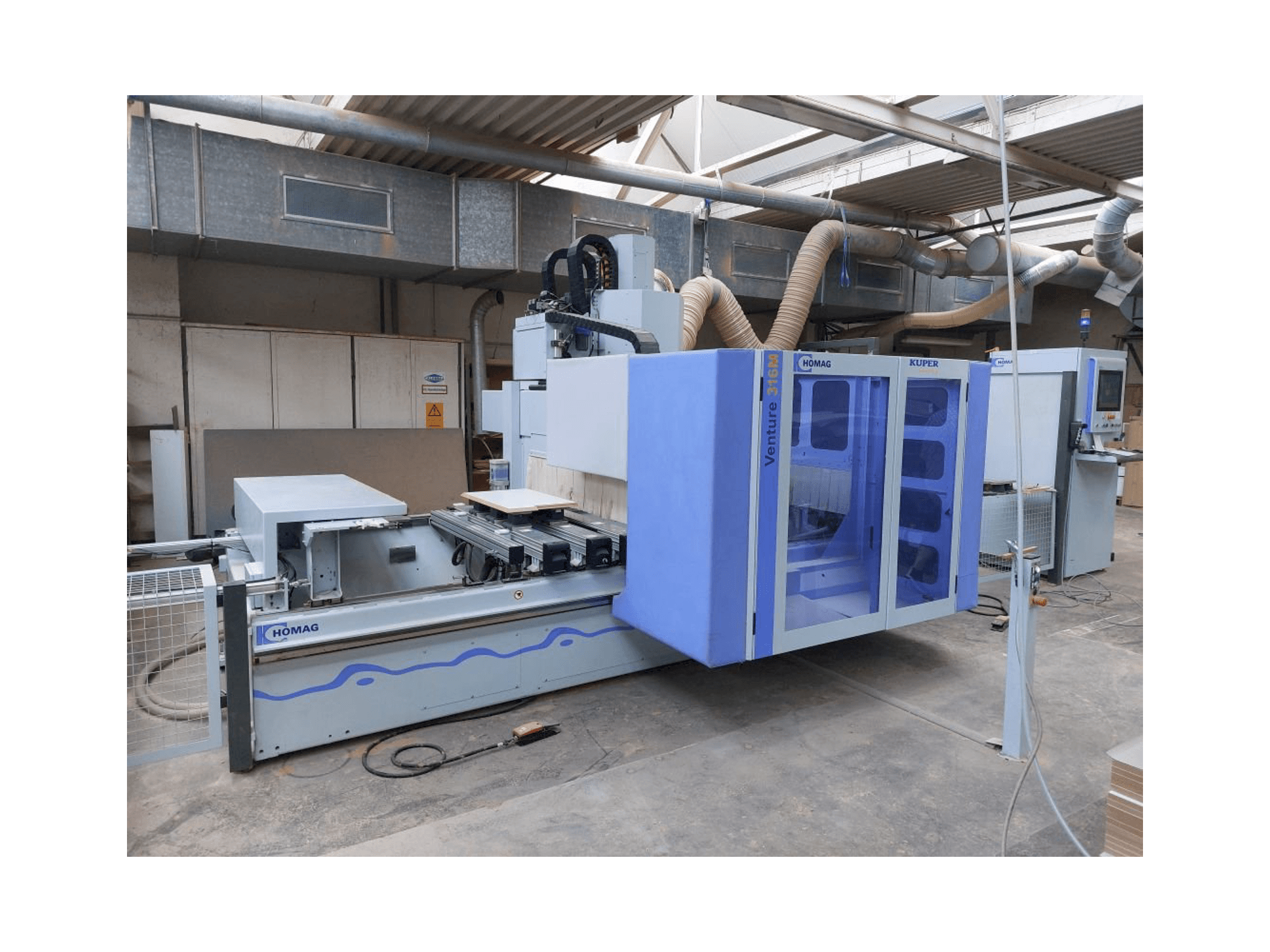 HOMAG BMG 311 VENTURE 316M-maskinen framifrån