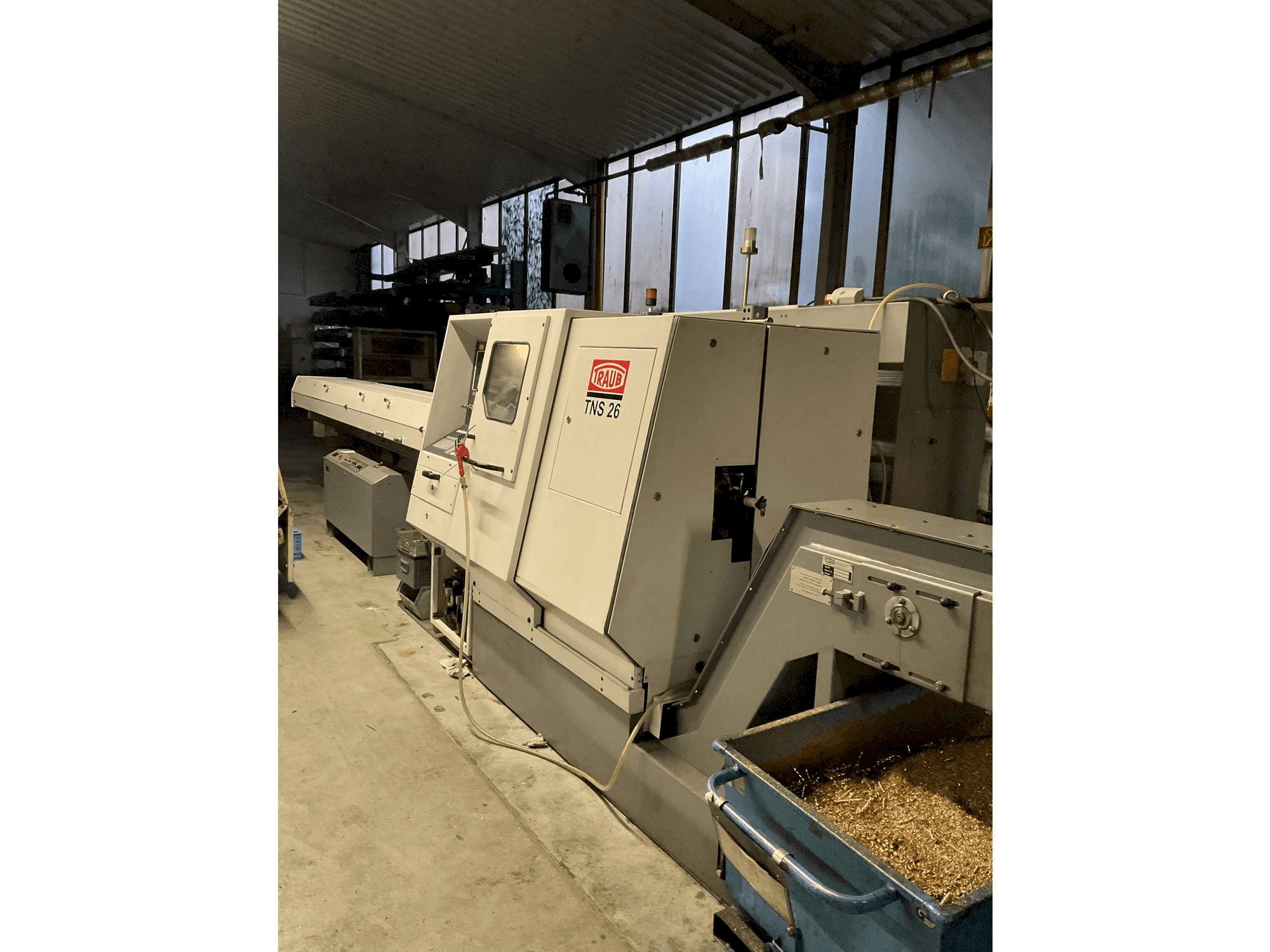 TRAUB TNS 26 DGY-maskinen framifrån