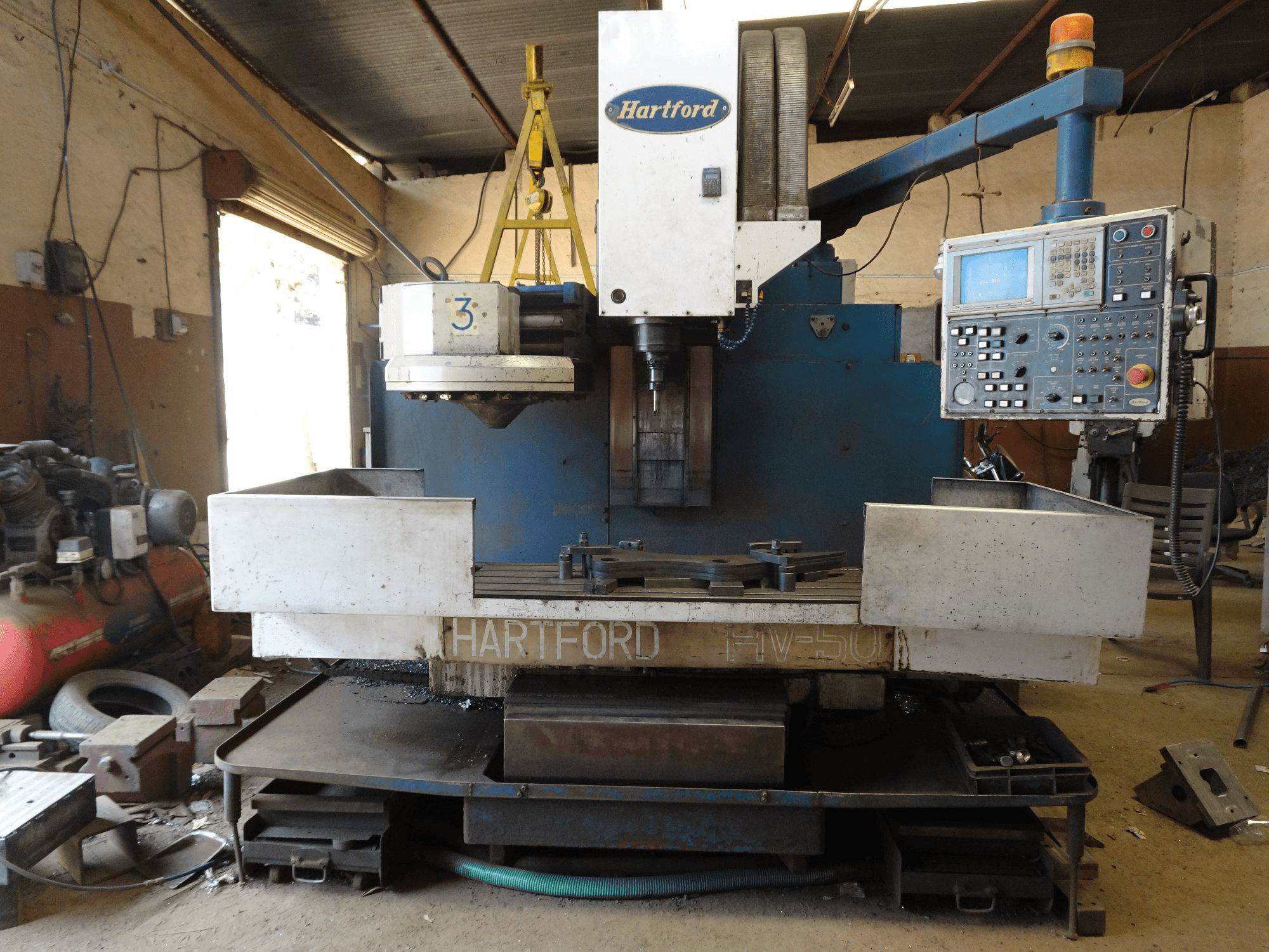 Hartford-maskinen framifrånHV-50S
