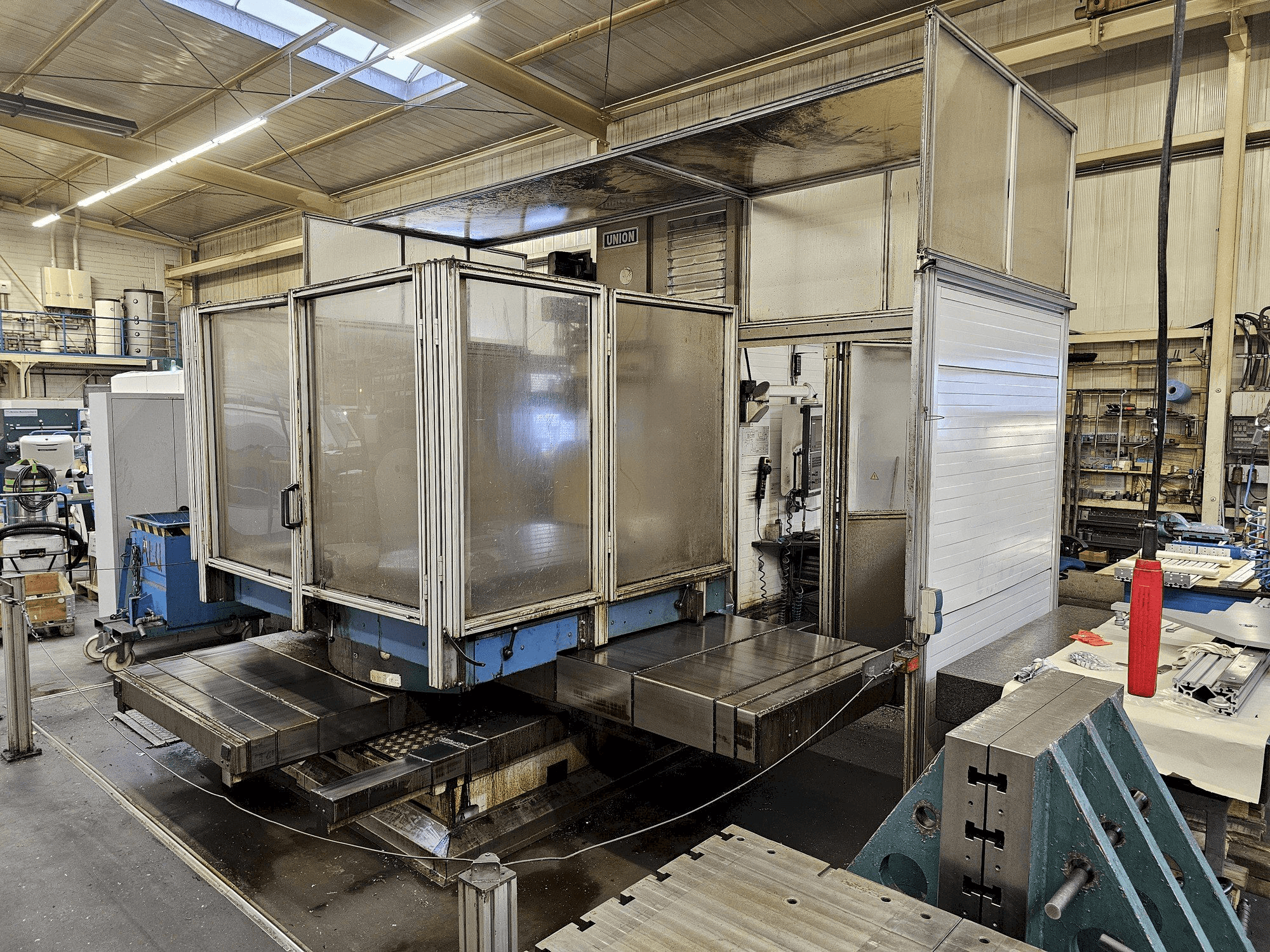 UNION TC 110-maskinen framifrån