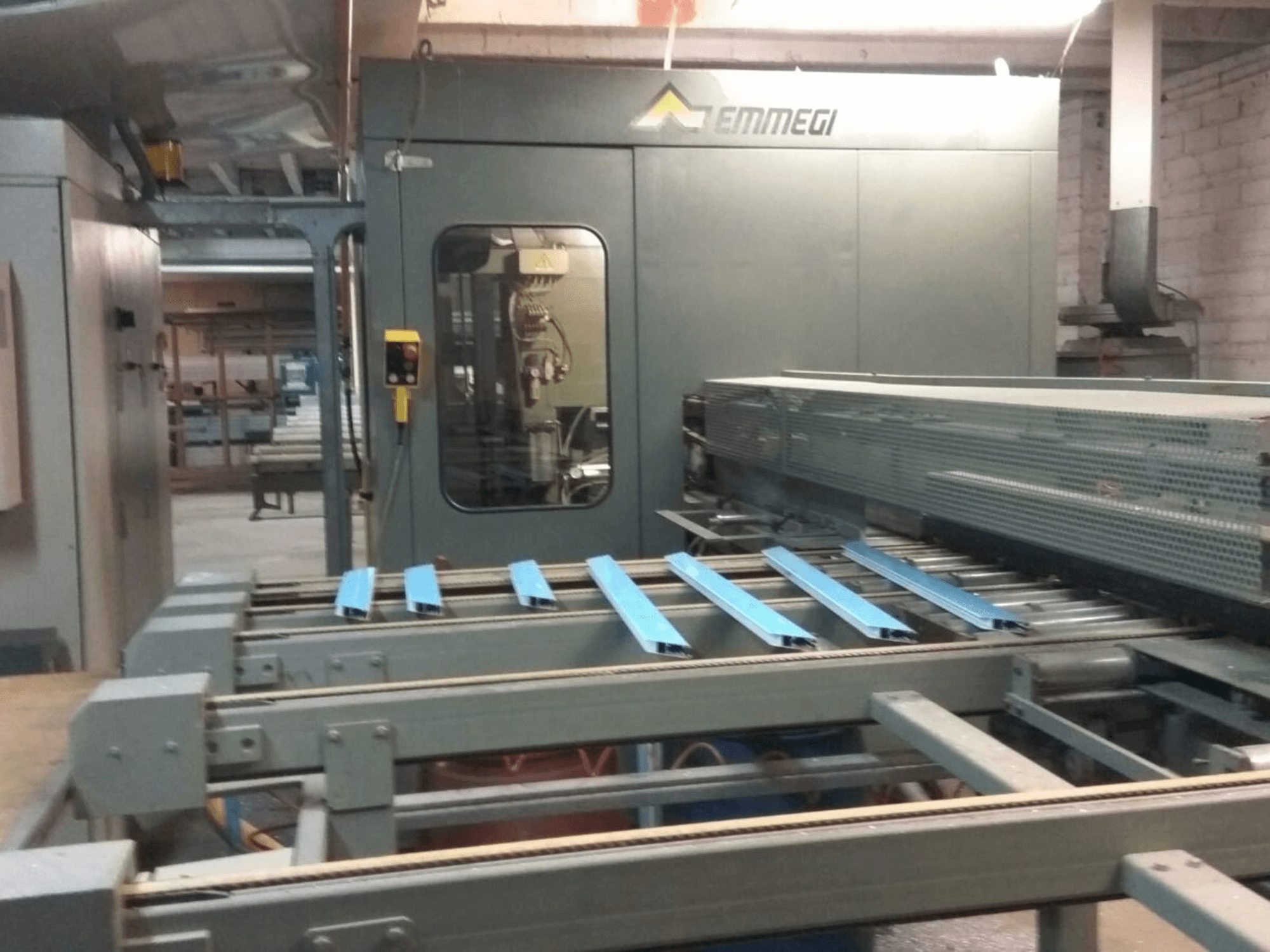 Emmegi Quadra-maskinen framifrån