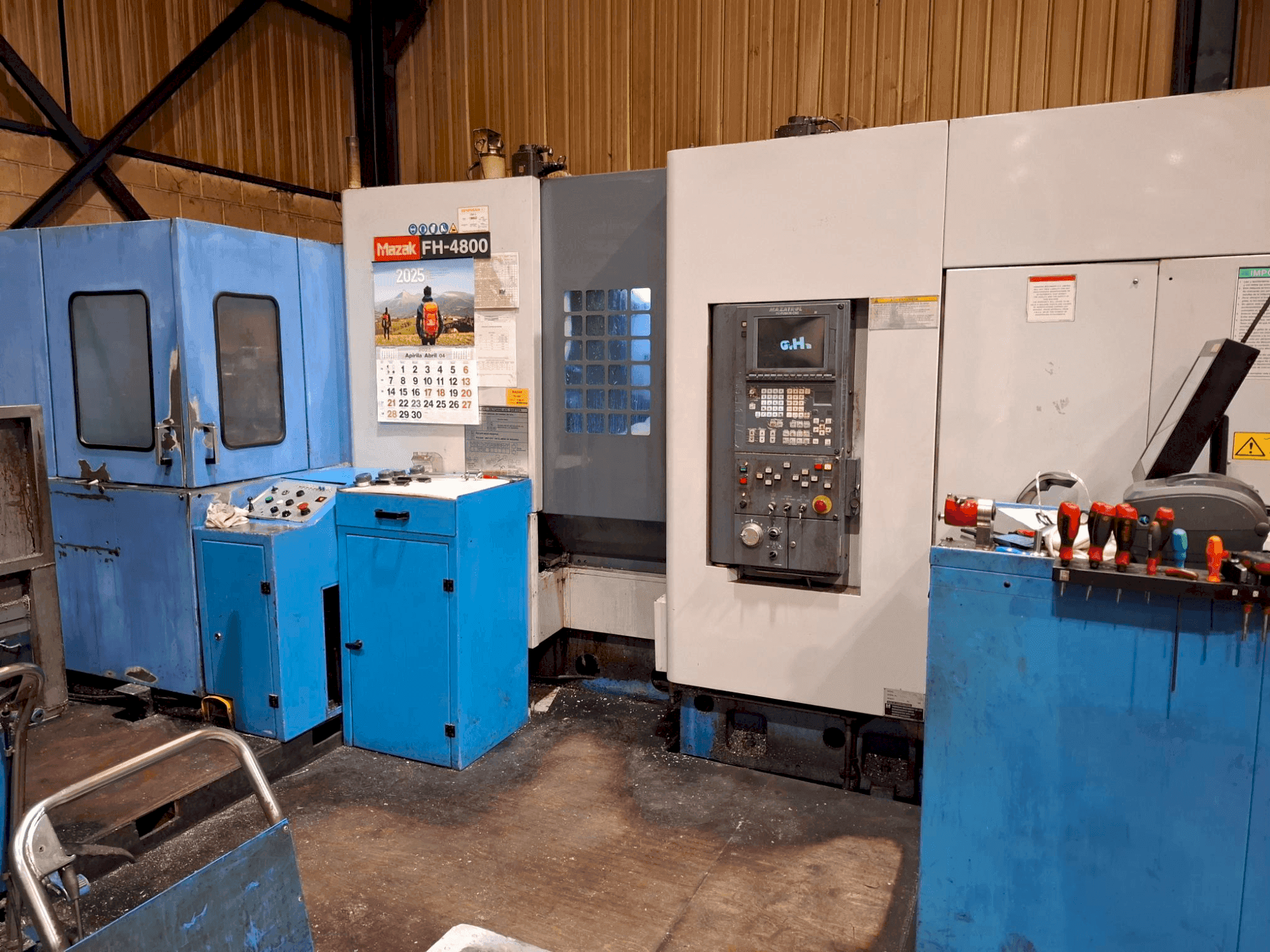 Mazak FH-4800-maskinen framifrån