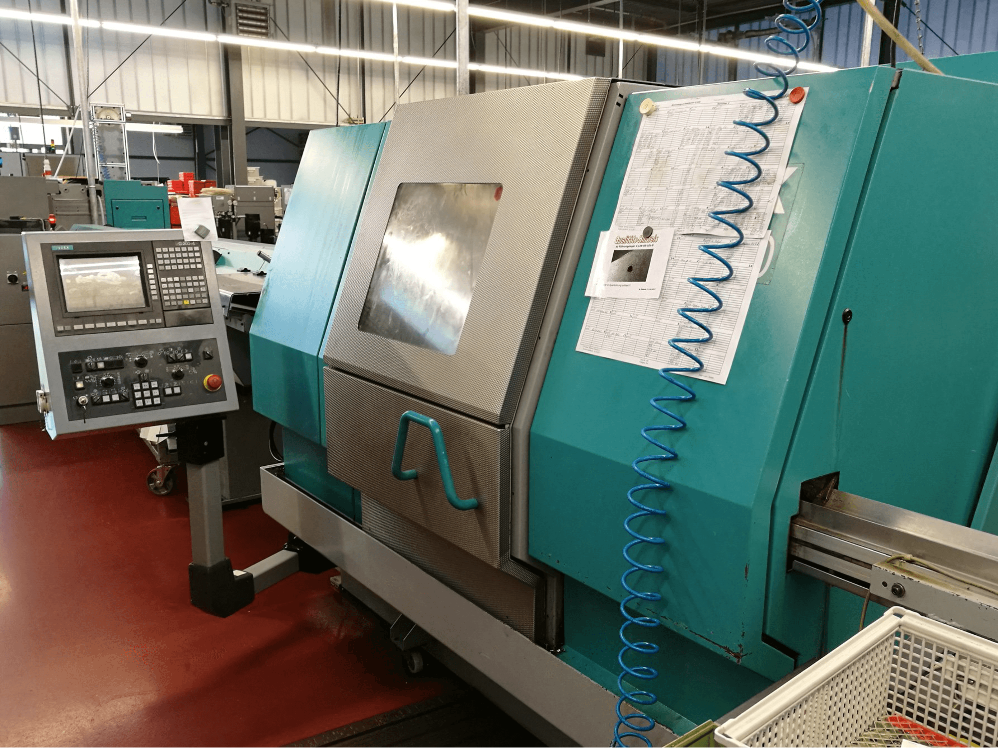 Index-maskinen sedd från högerG200