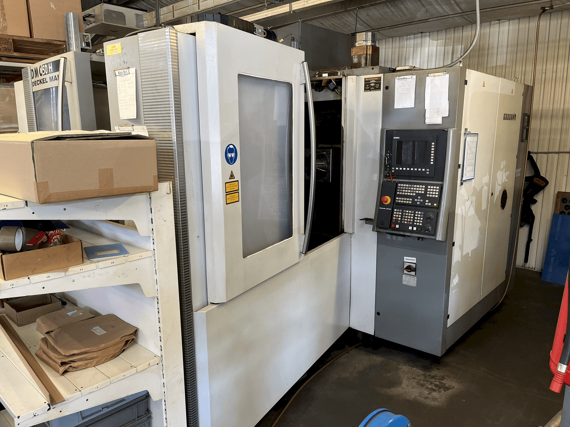 DMG MORI DMC 50H-maskinen framifrån