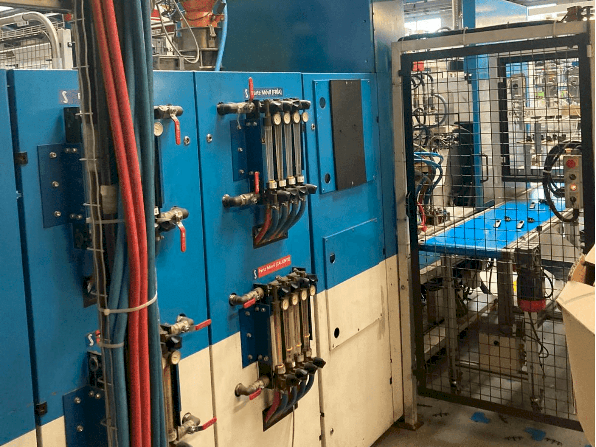 Engel ES 500/110 HL-maskinen framifrån