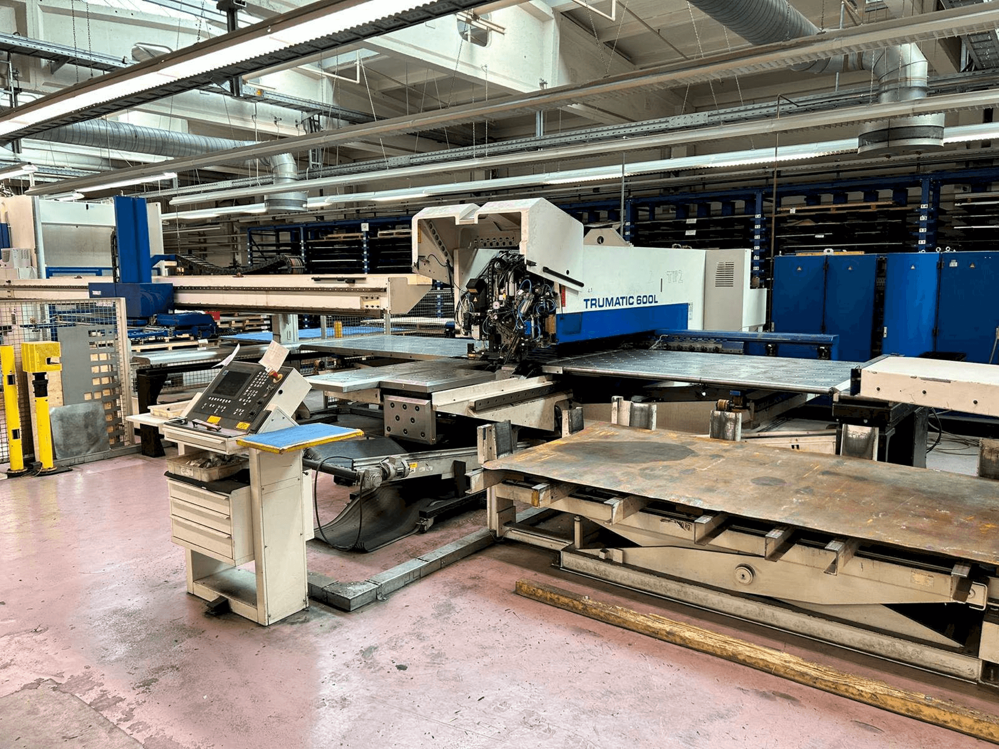 Trumpf TruMatic 600L-maskinen framifrån