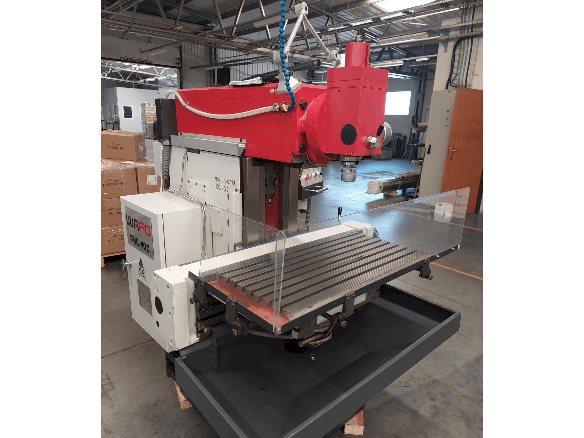 WAFO FNC 40C-maskinen framifrån