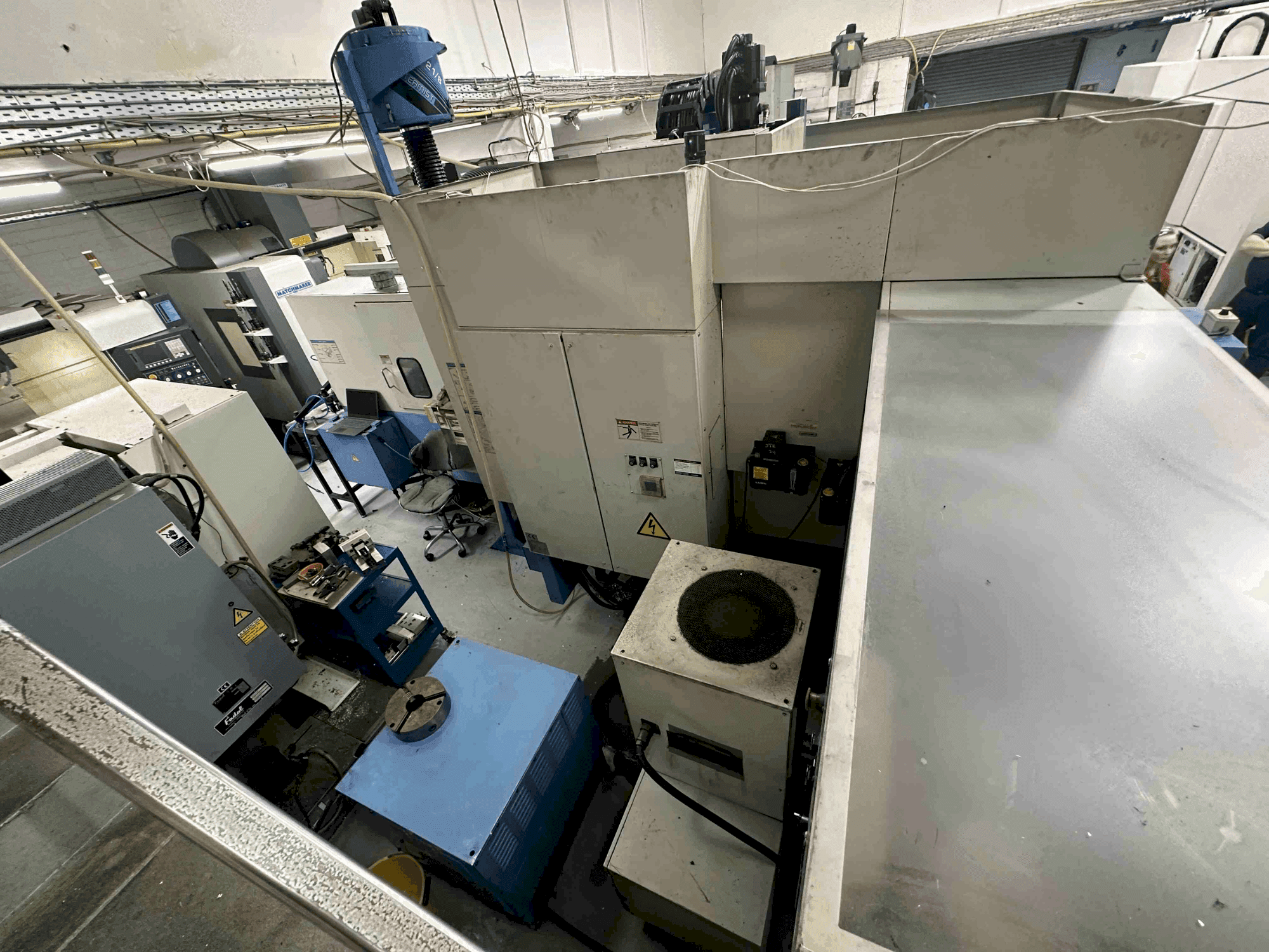 Mazak FJV-250-maskinen framifrån