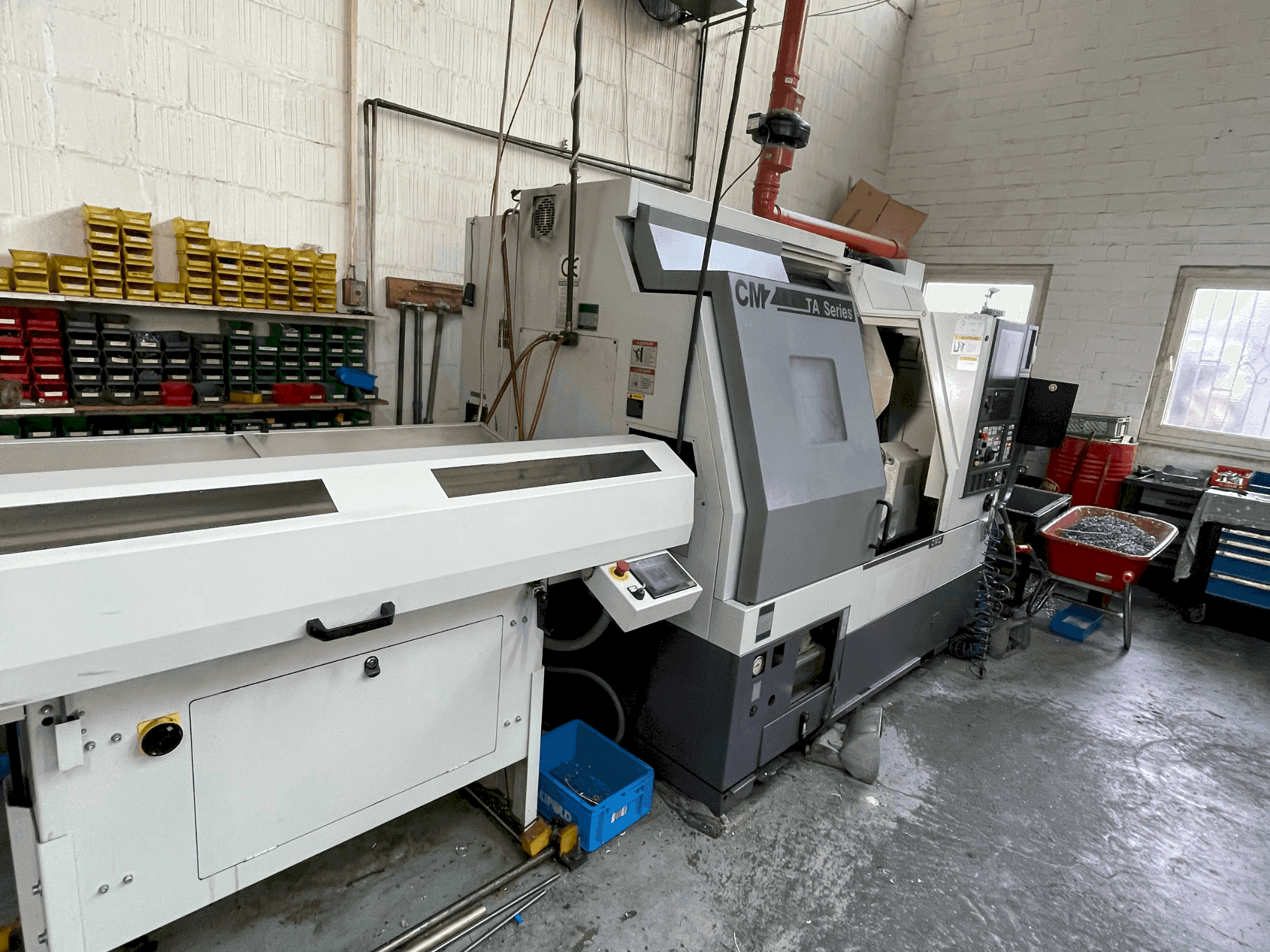 CMZ TA 15 Y-maskinen framifrån