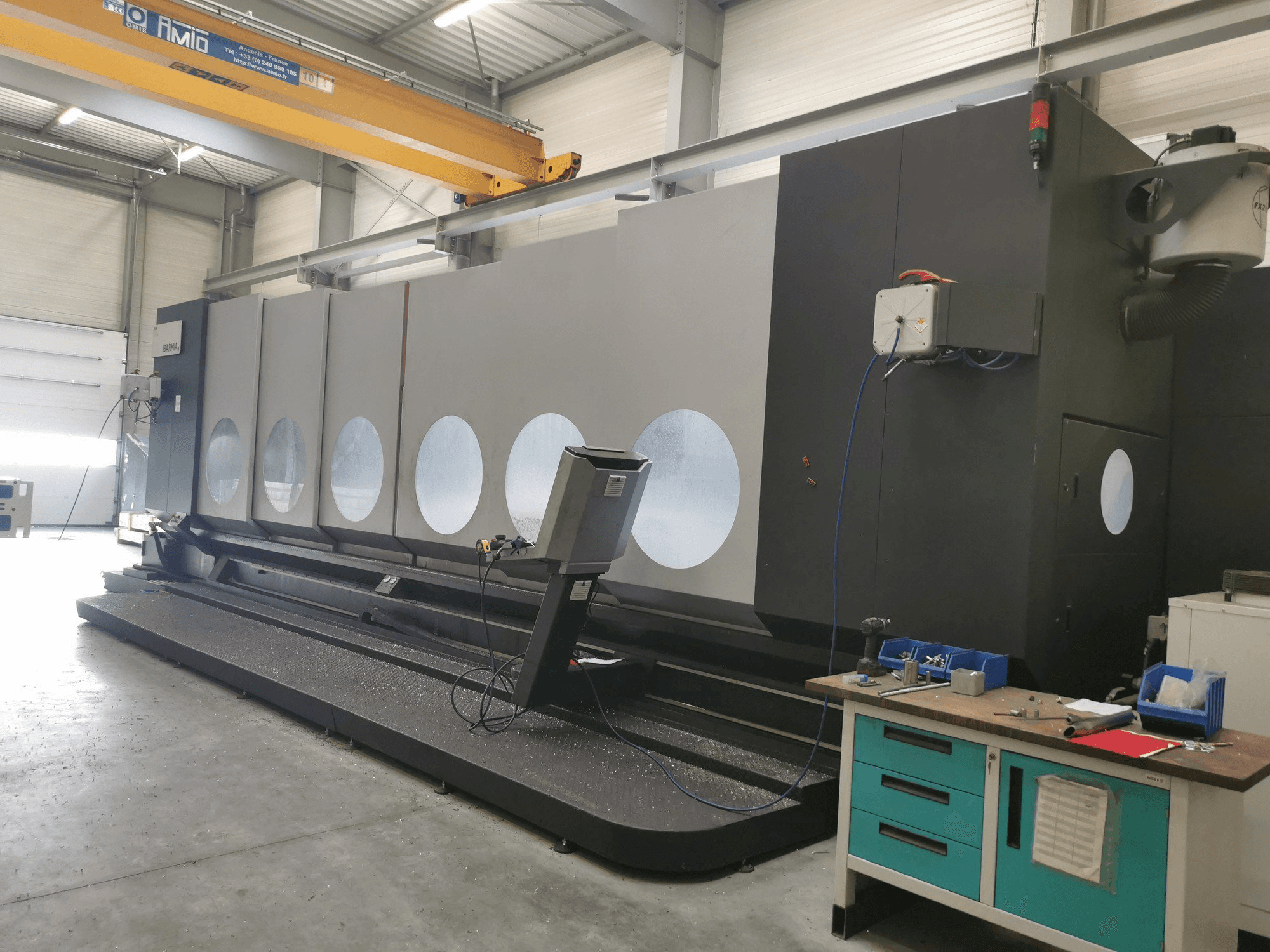 IBARMIA ZV 58/L7000 EXTREME-maskinen framifrån