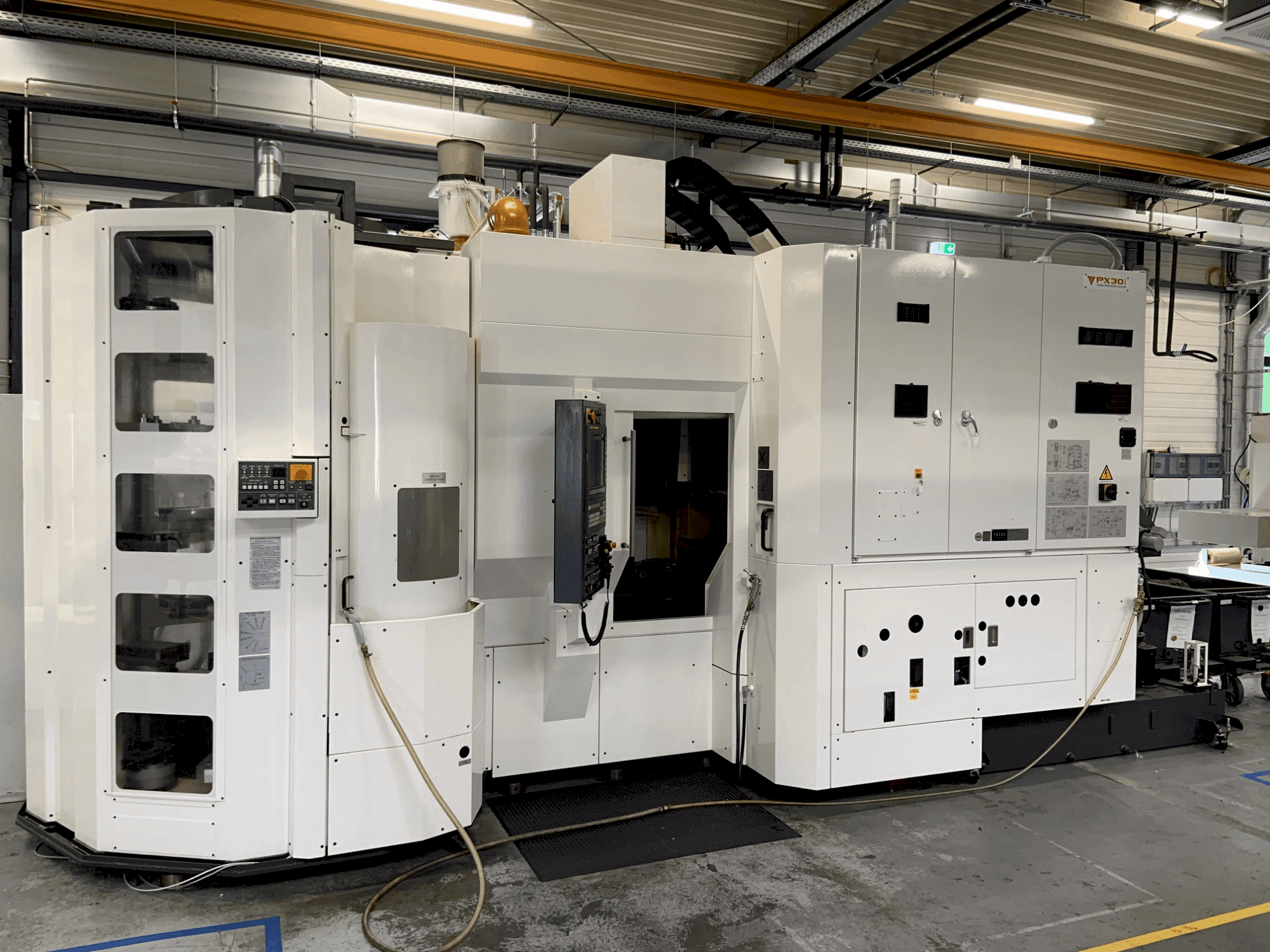 YASDA Px30i-maskinen framifrån