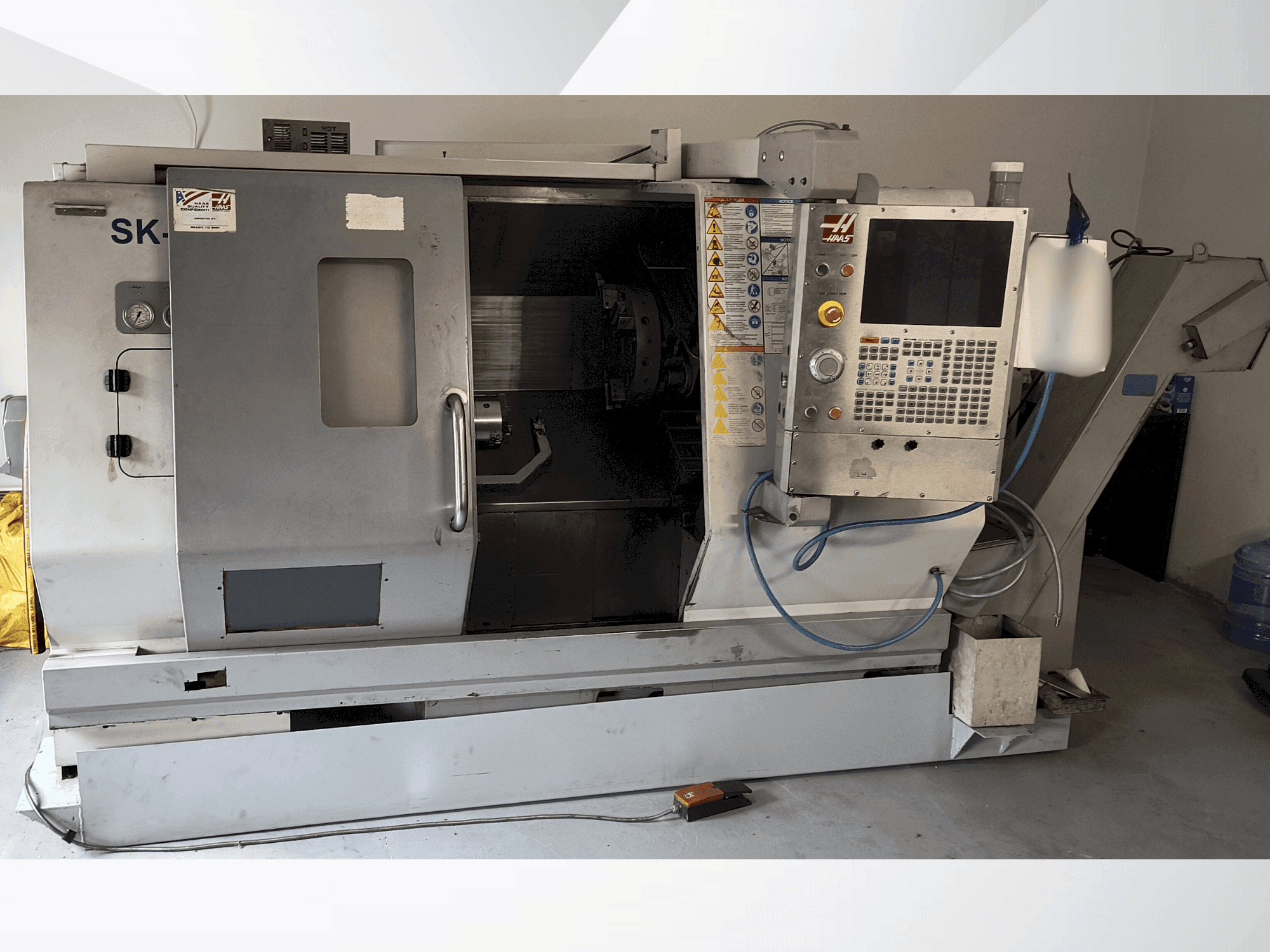 HAAS SL-20 THE-maskinen framifrån