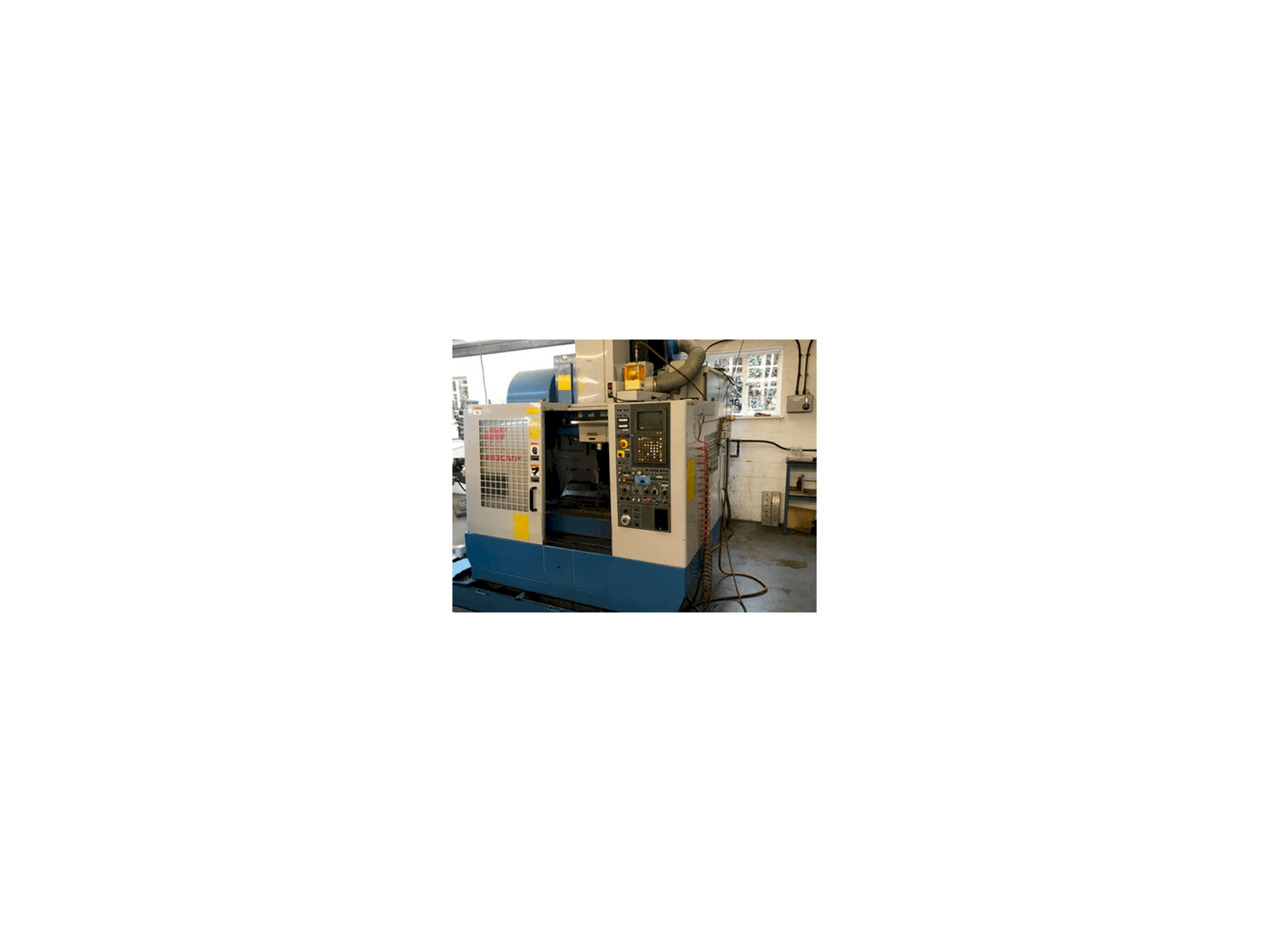 Matsuura MC 600 VF-maskinen framifrån