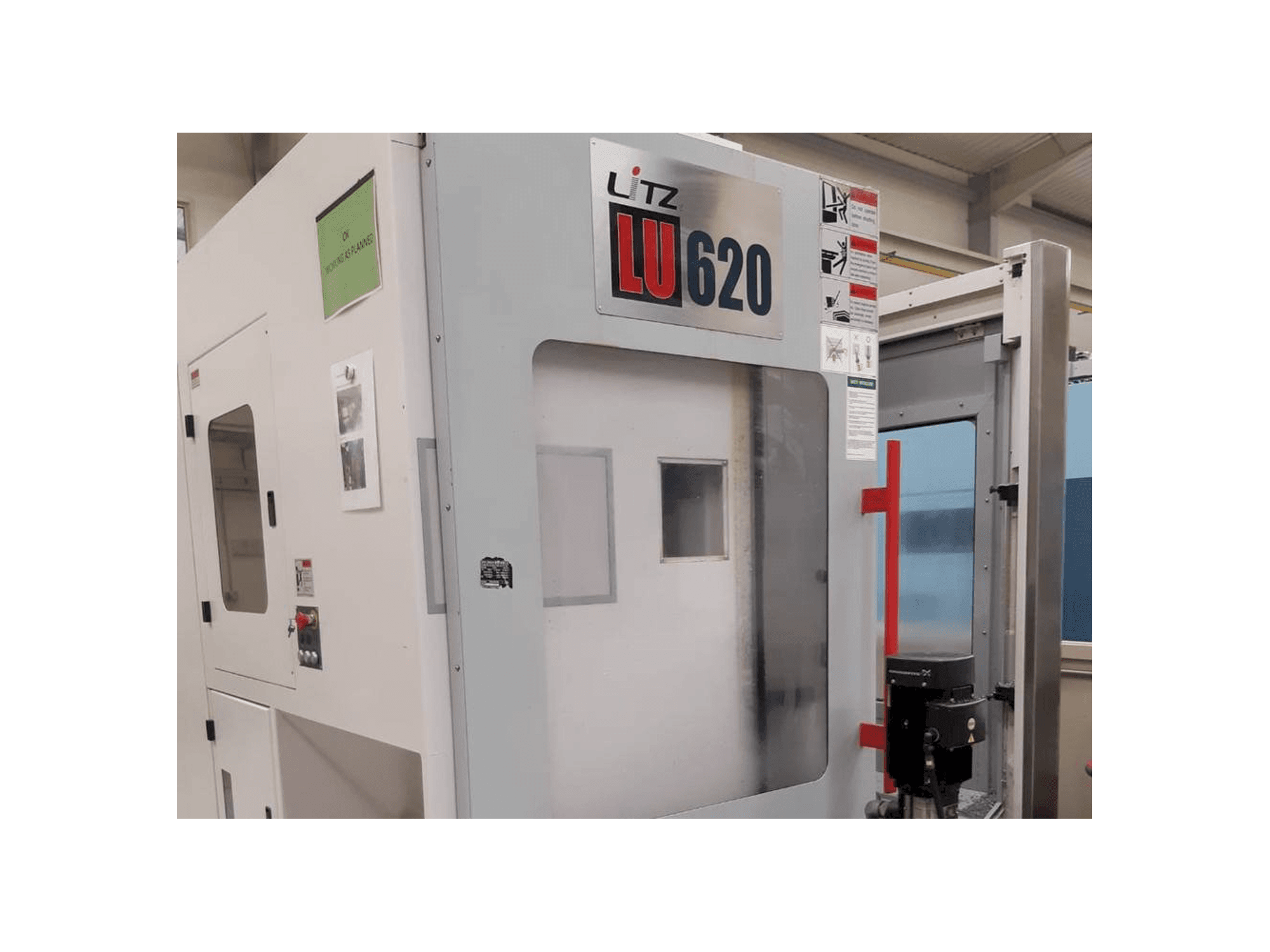 Litz LU 620-maskinen framifrån