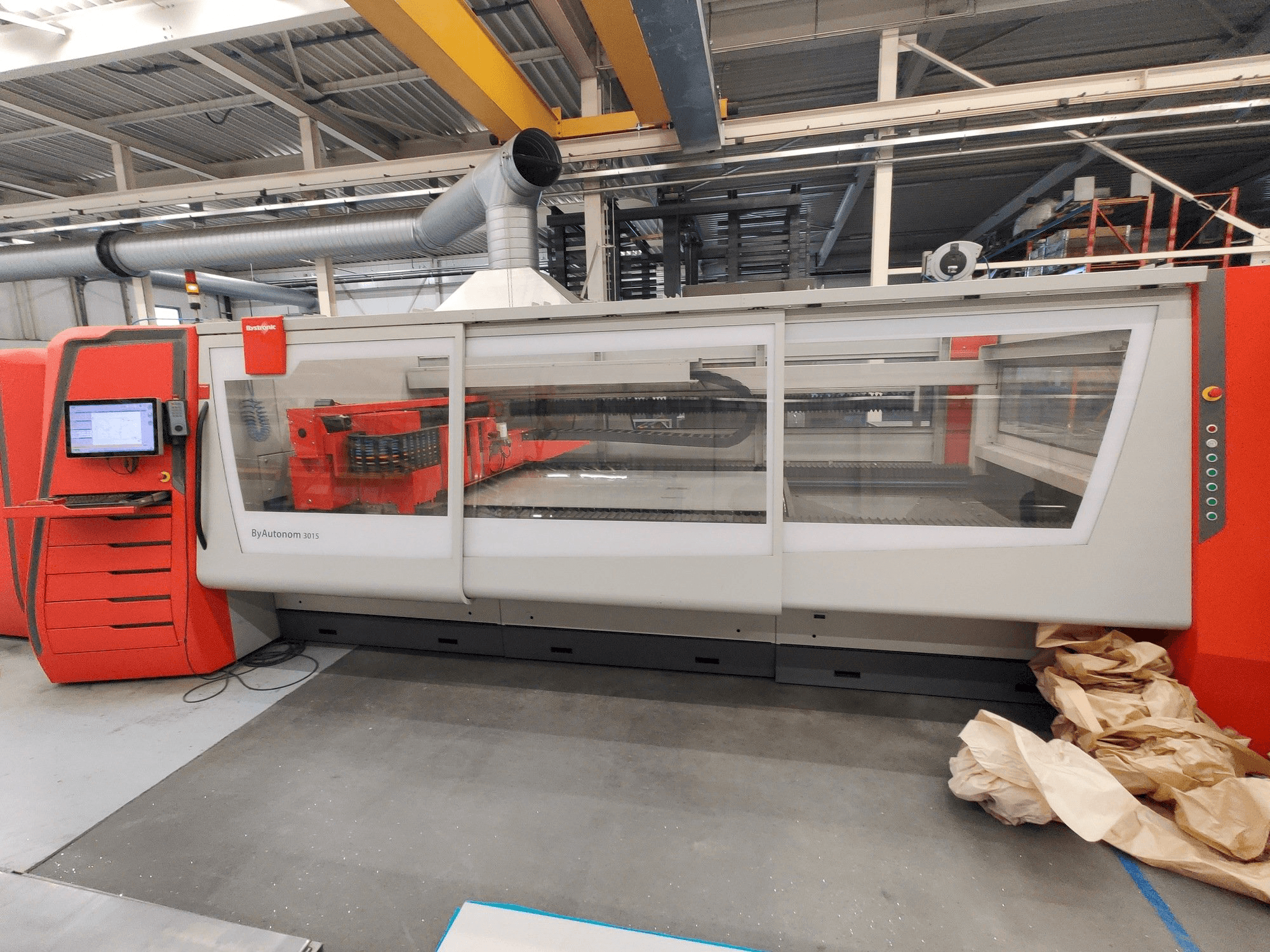 Bystronic Autonom 3015 6kW CO2-maskinen framifrån