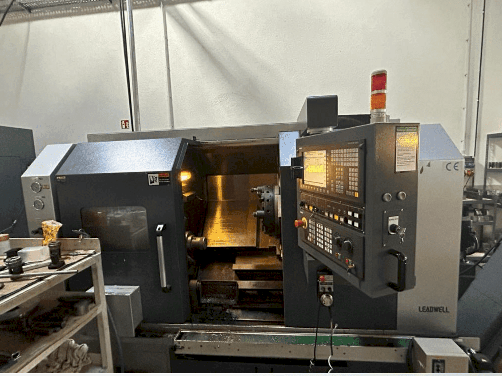 Gildemeister CTX600E-maskinen framifrån