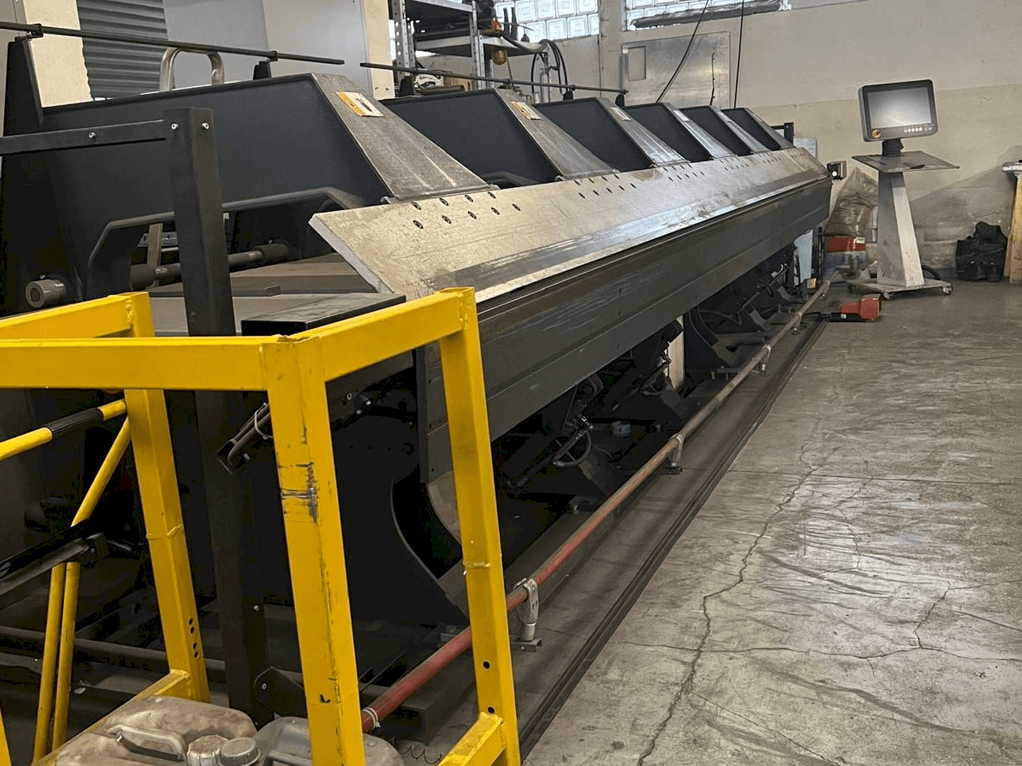 Jorns Norma-Line 150-6.4-maskinen framifrån