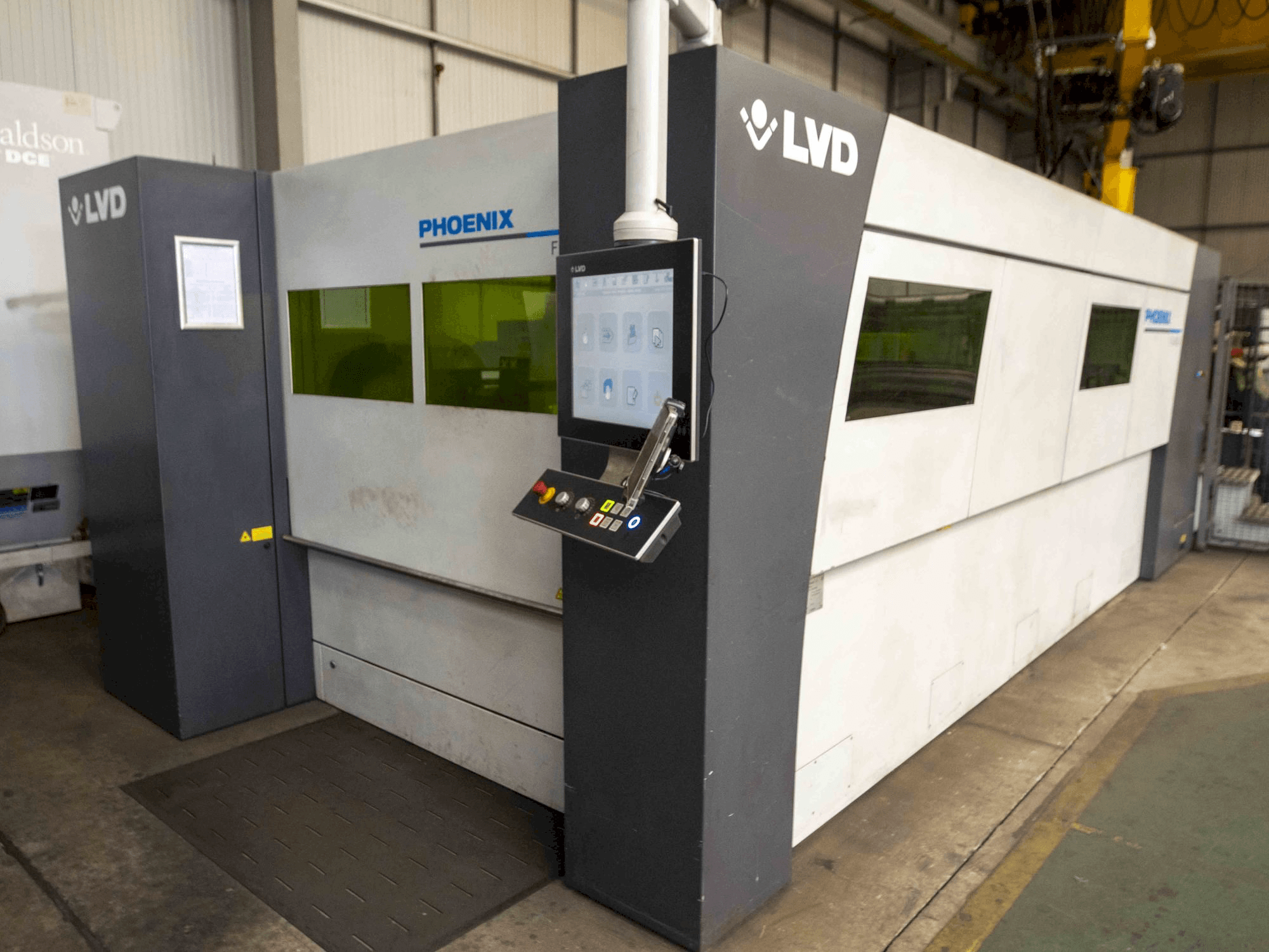 LVD -maskinen framifrån