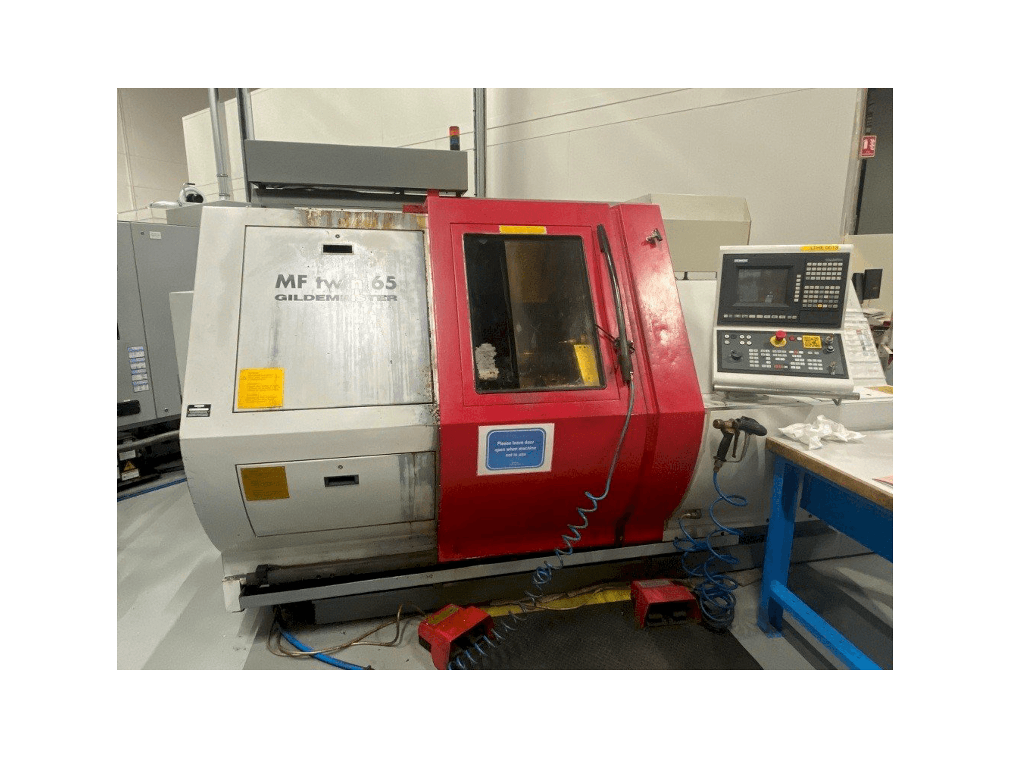 Gildemeister MF65 Twin-maskinen framifrån