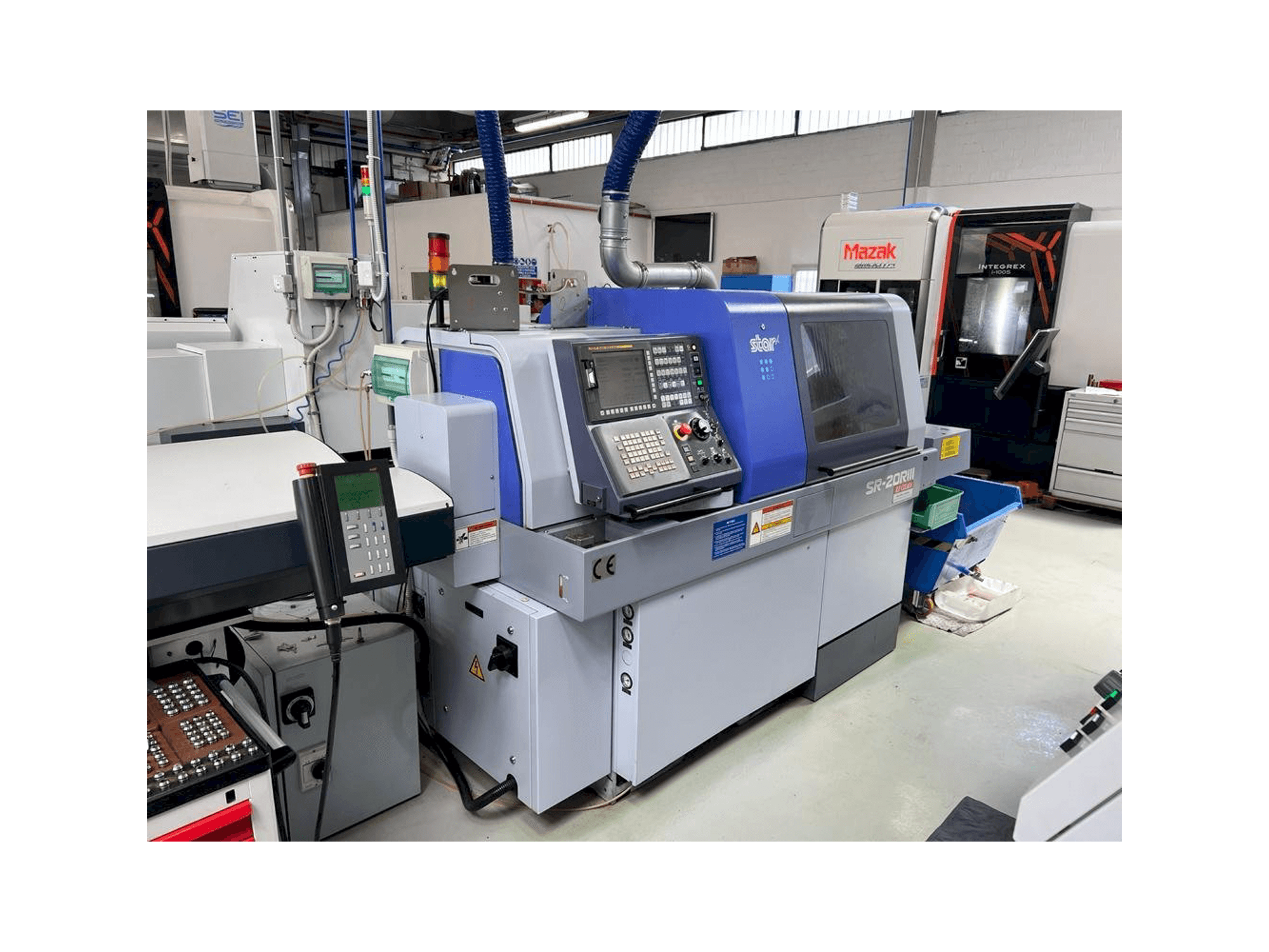 Star SR-20RIII-maskinen framifrån