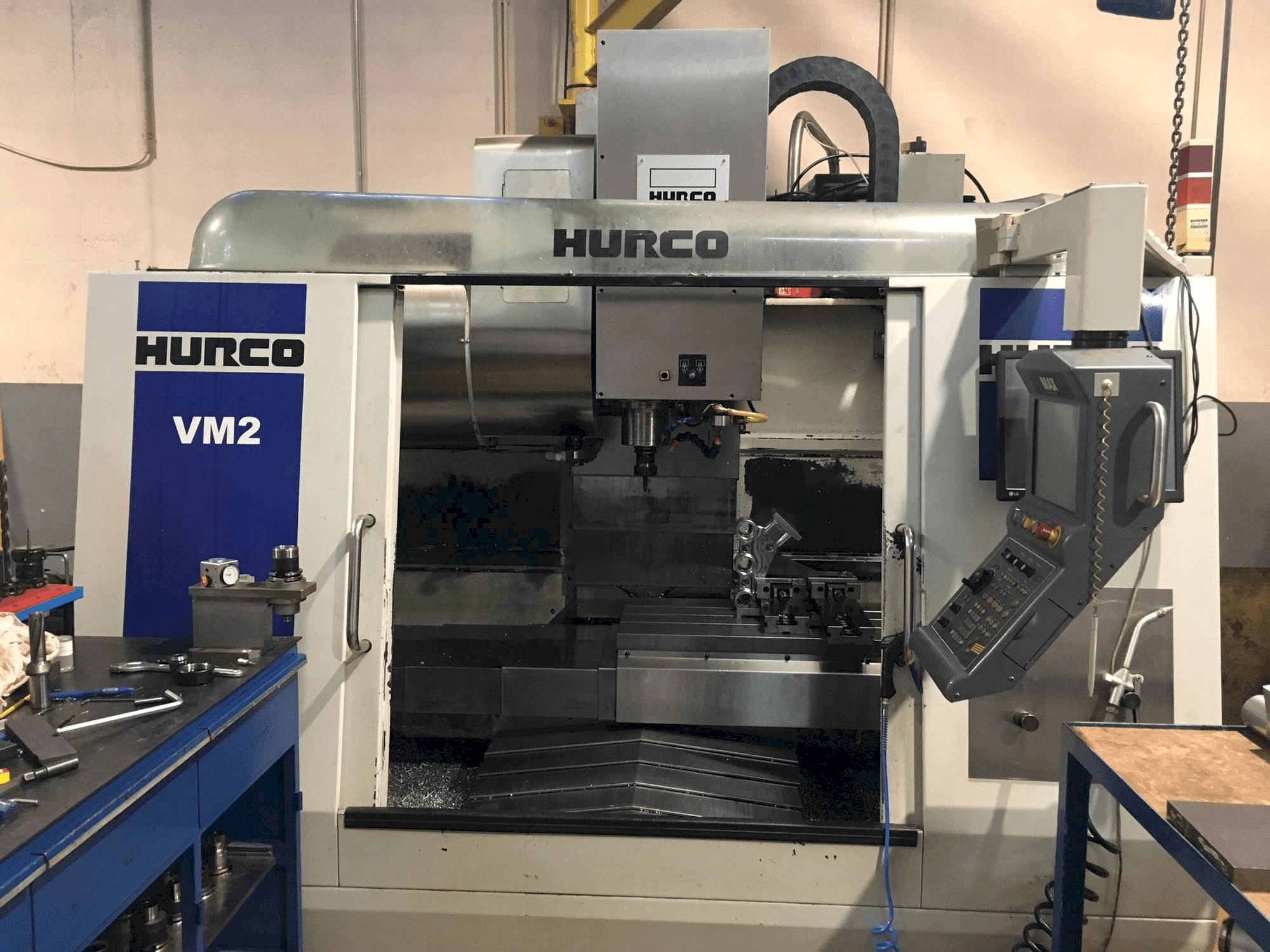 Hurco VM2-maskinen framifrån