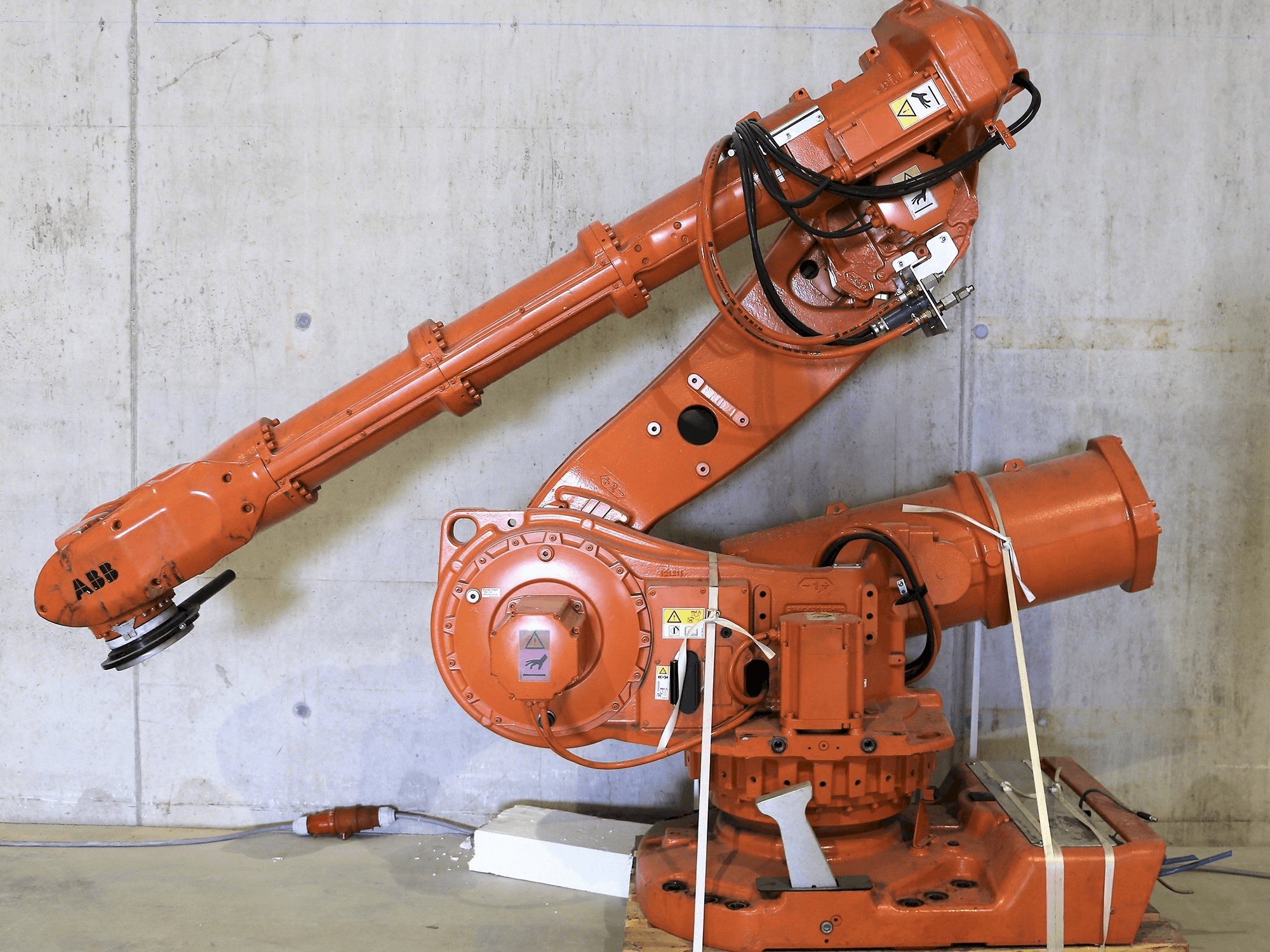 ABB-maskinen framifrån6650