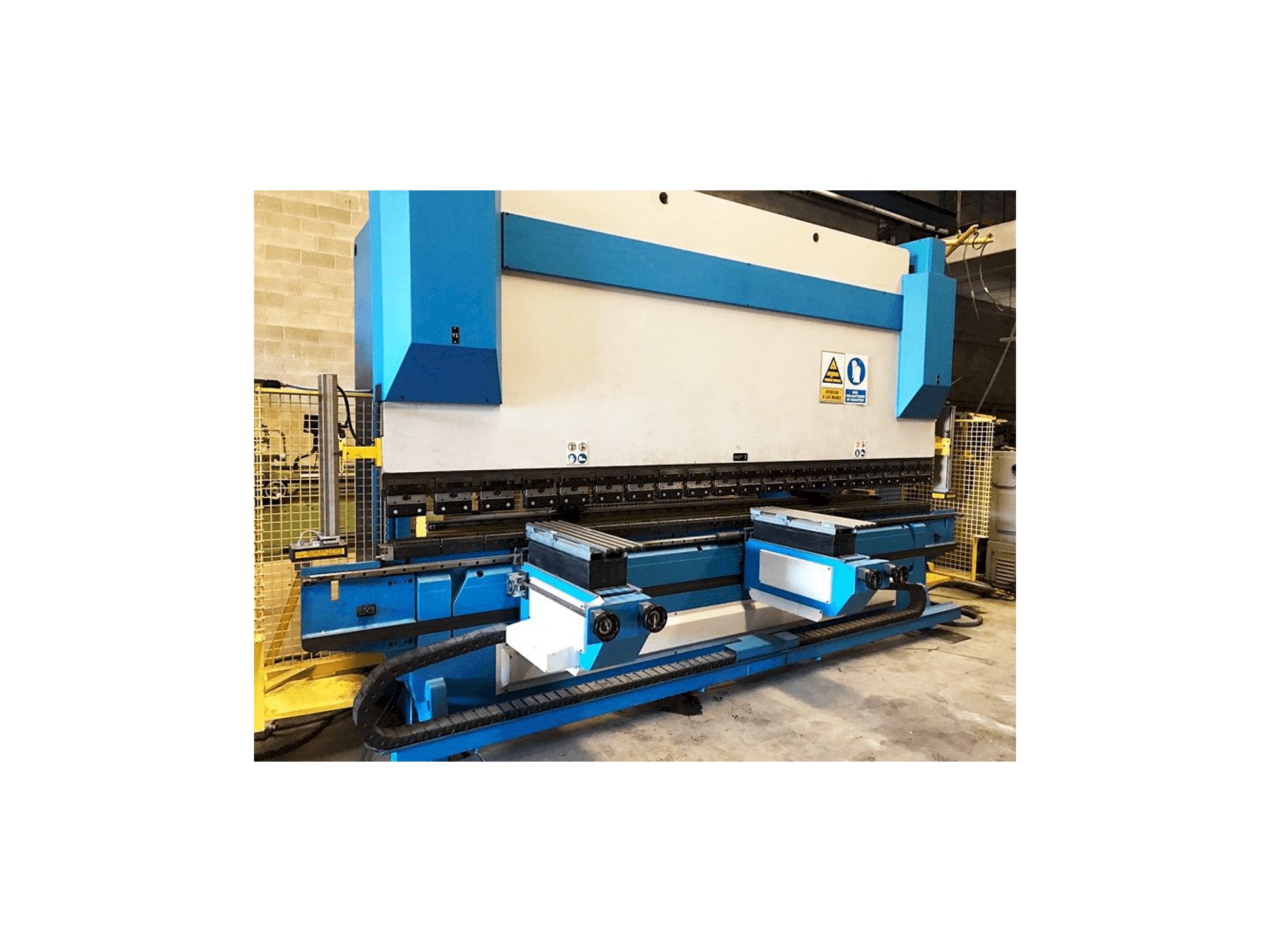 GASPARINI PBS 165/4000FP-maskinen framifrån