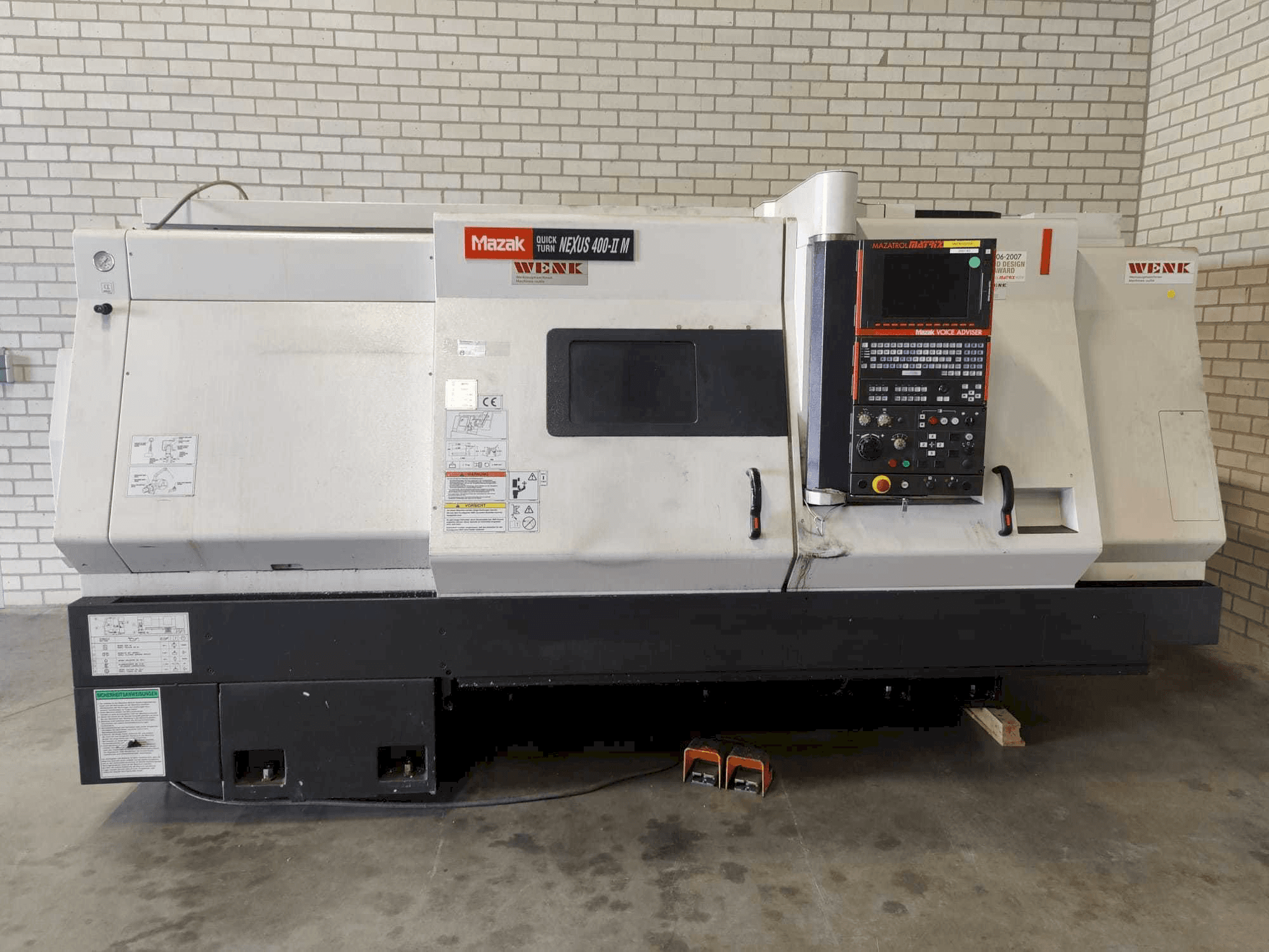 Mazak Quick Turn Nexus 400-II M-maskinen framifrån