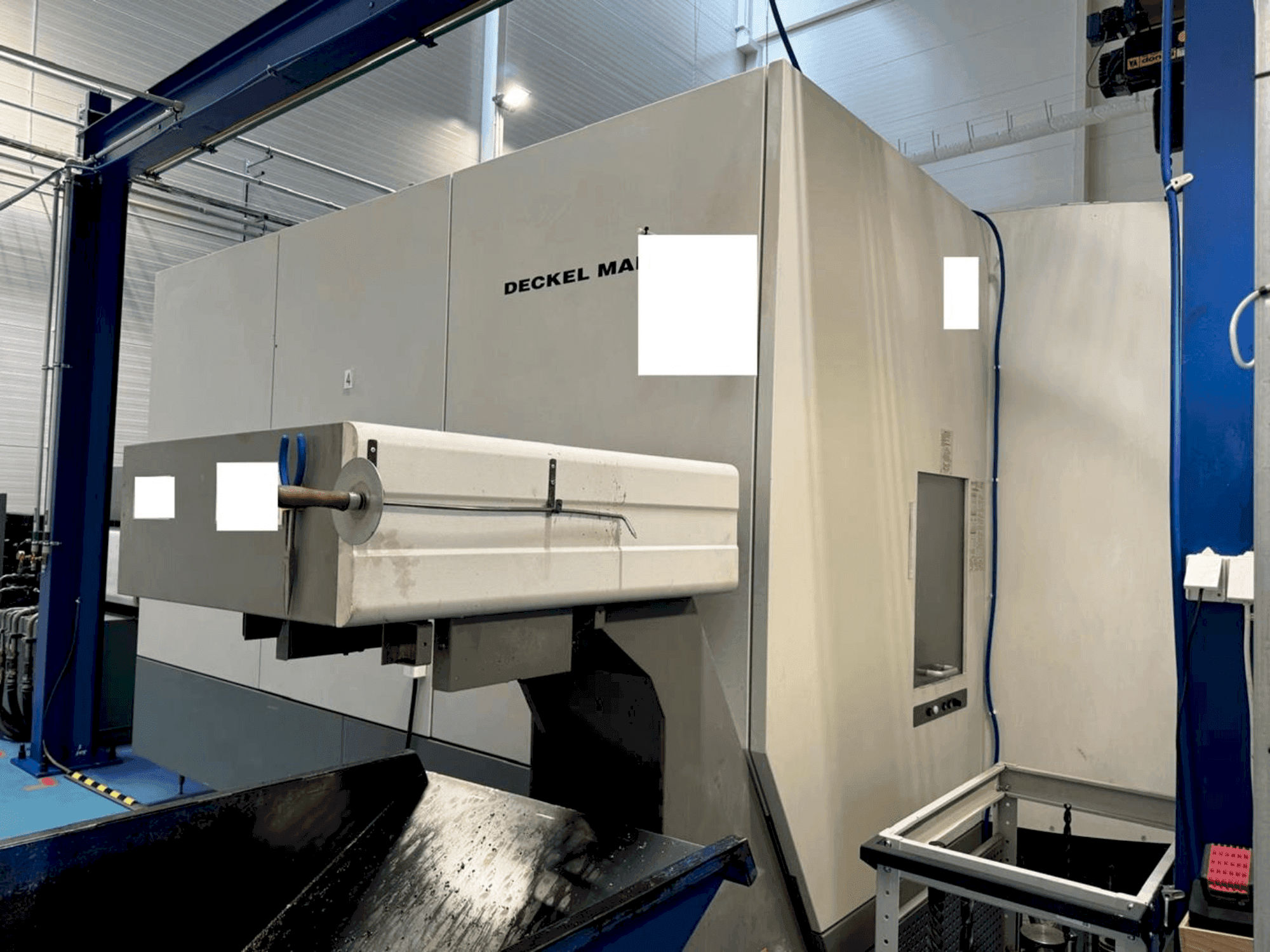 DMG MORI DMC 125 FD duoBLOCK-maskinen framifrån