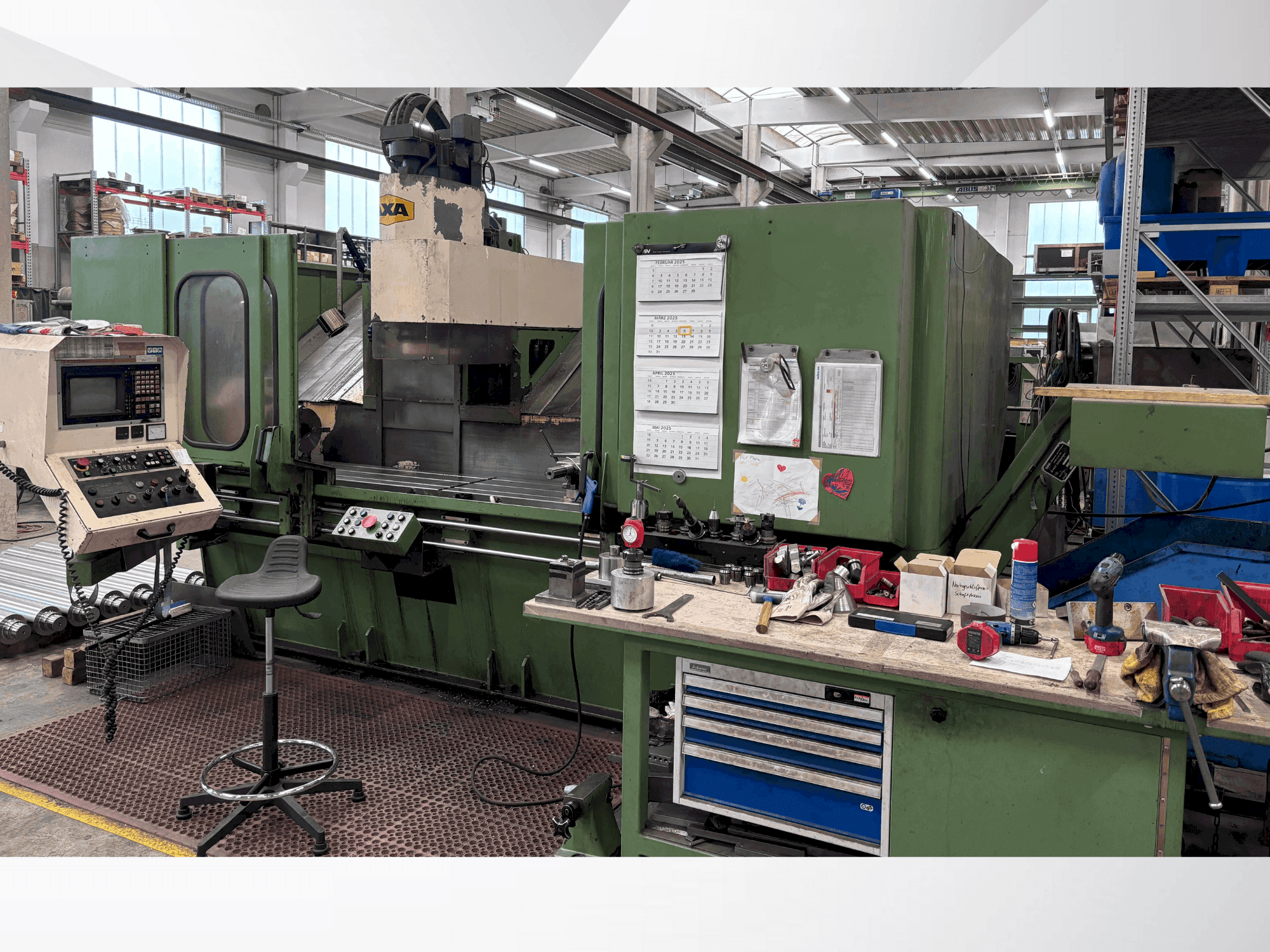 AXA VSC 2 M-maskinen framifrån