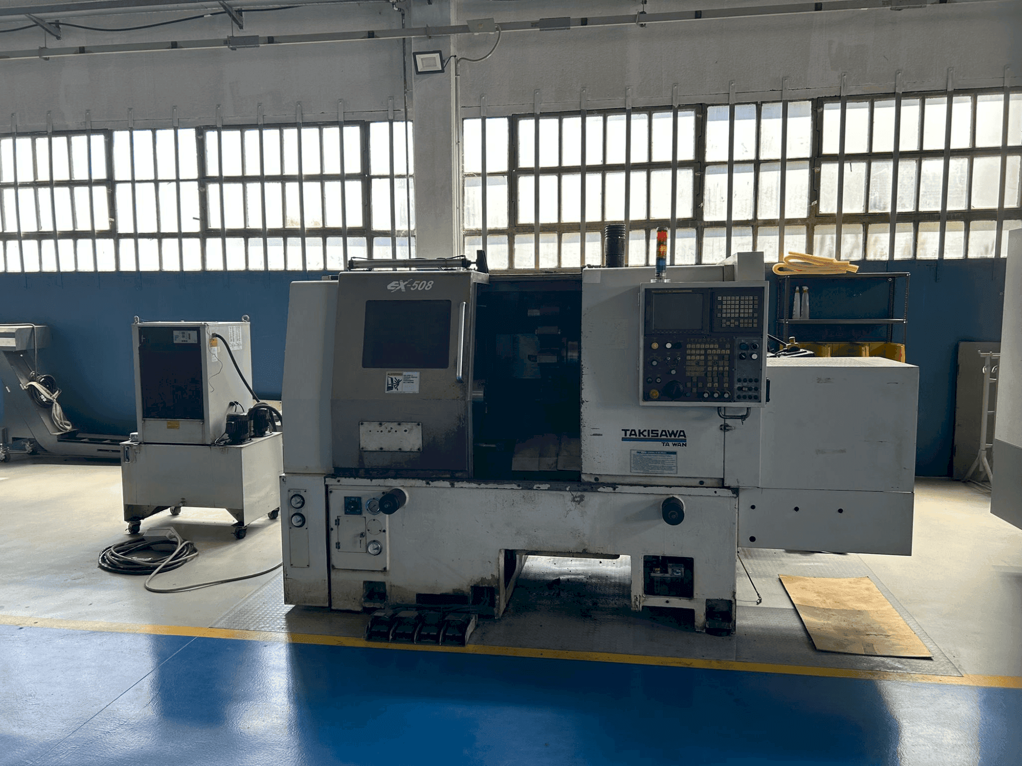 Takisawa EX-508-maskinen framifrån
