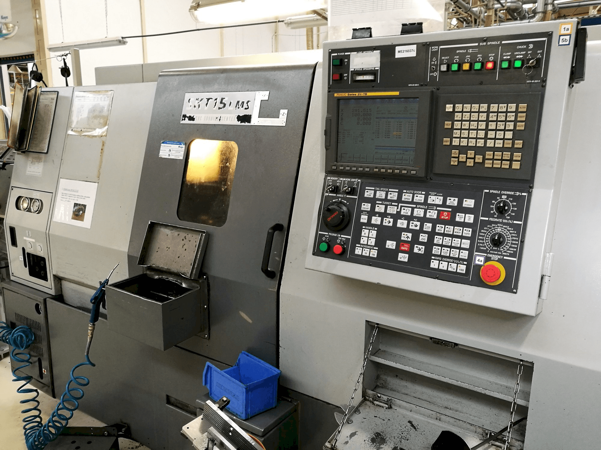 Hyundai Kia SKT 15 LMS-maskinen framifrån